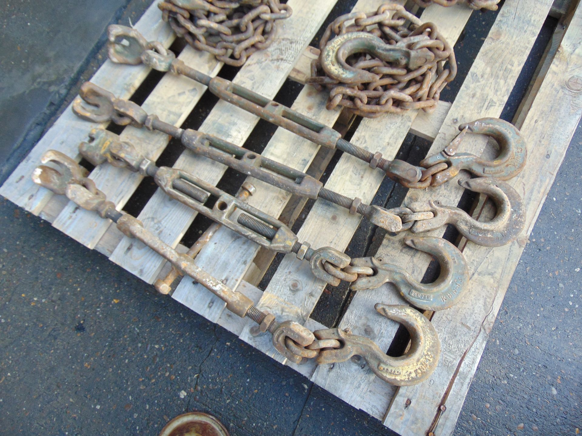 4 x Heavy Duty Load Binders and Chain Assemblies - Image 2 of 8