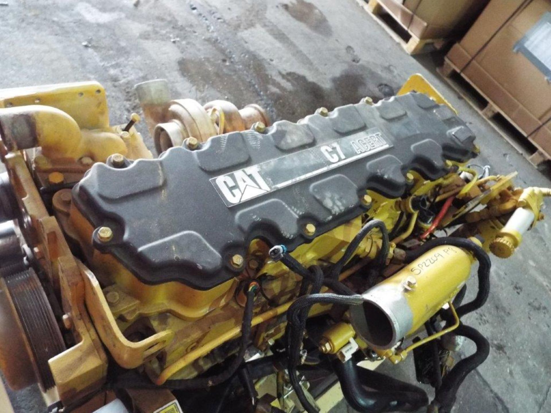 Caterpillar C7 7.2L 330HP Inline 6 Cylinder Turbo Diesel Engine - Image 6 of 13