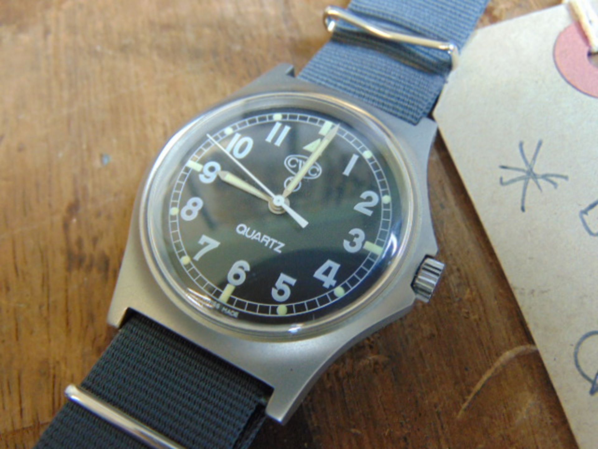 Very Rare Genuine British Army, Unissued Gulf War CWC Quartz Wrist Watch - Image 2 of 6