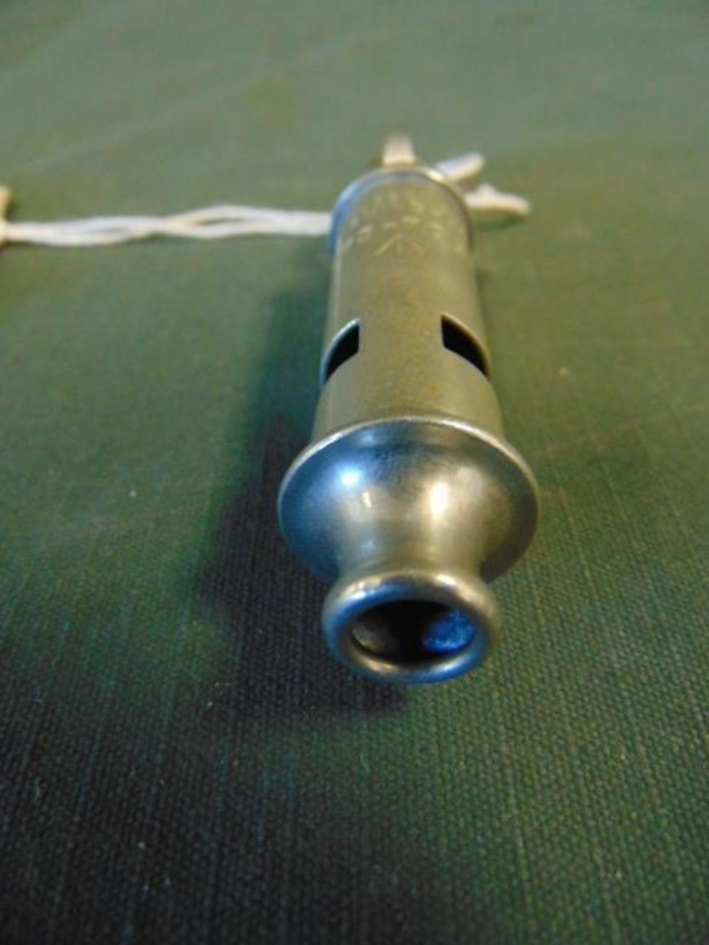 J Hudson & Co Service Whistle Broad Arrow Marked - Image 2 of 5