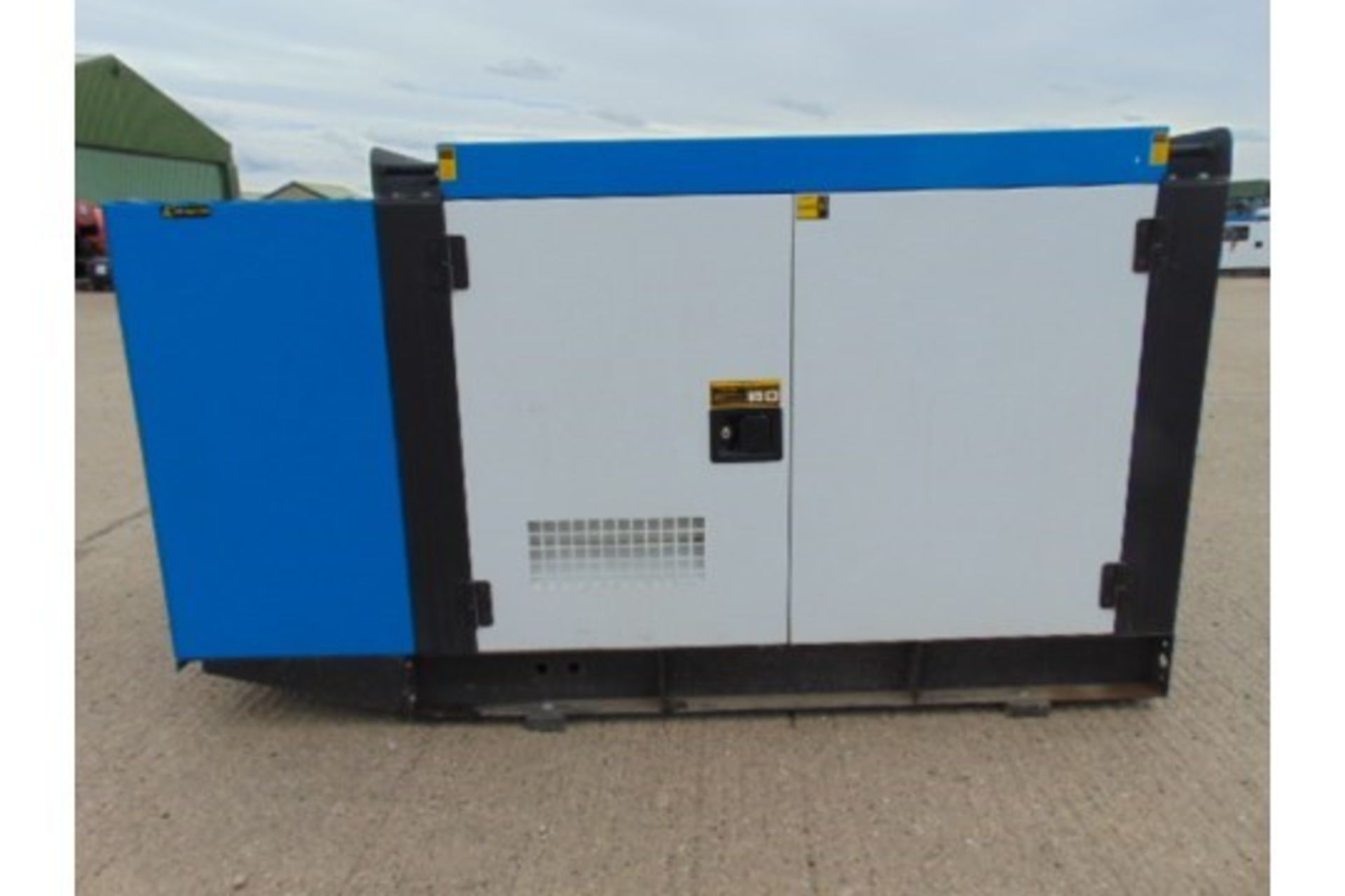 UNISSUED WITH TEST HOURS ONLY 70 KVA 3 Phase Silent Diesel Generator Set - Image 9 of 17