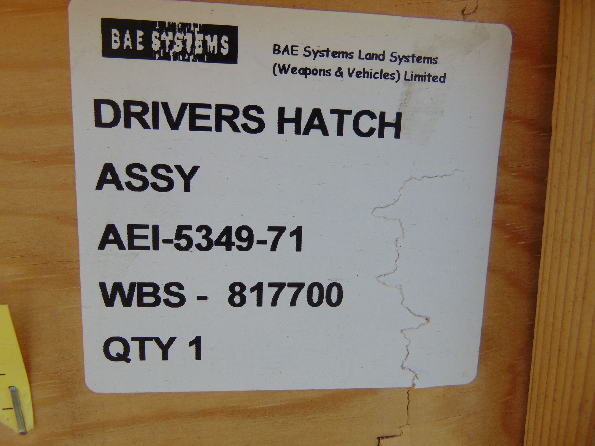FV432 Drivers Hatch - Image 5 of 5