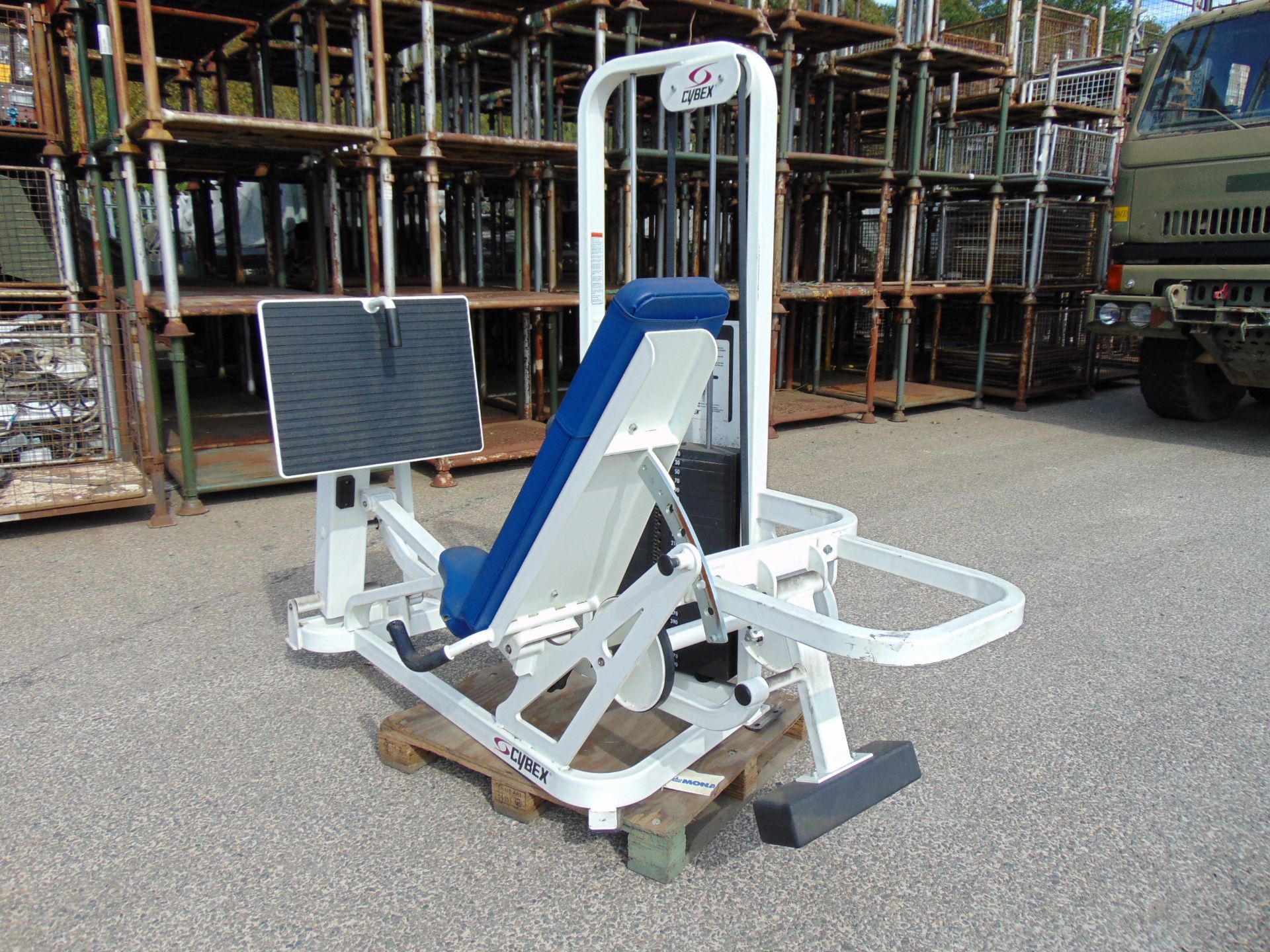 Cybex Seated Leg Press Exercise Machine - Image 3 of 10