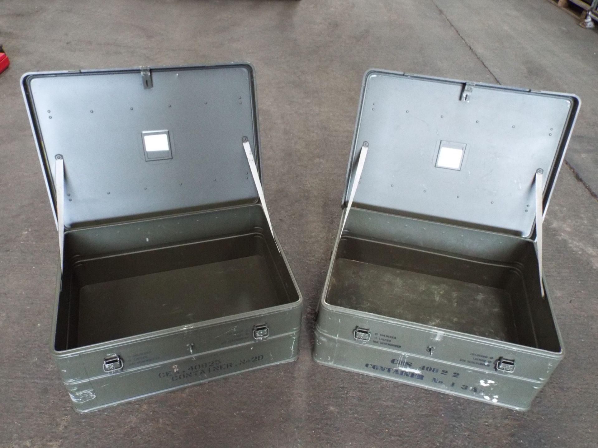 2 x Heavy Duty Zarges Aluminium Cases - Image 2 of 6
