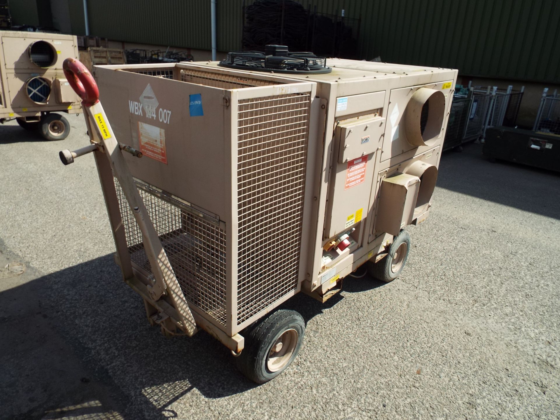 Trailer Mounted CMCA C120-S Ruggedised Air Conditioning Unit