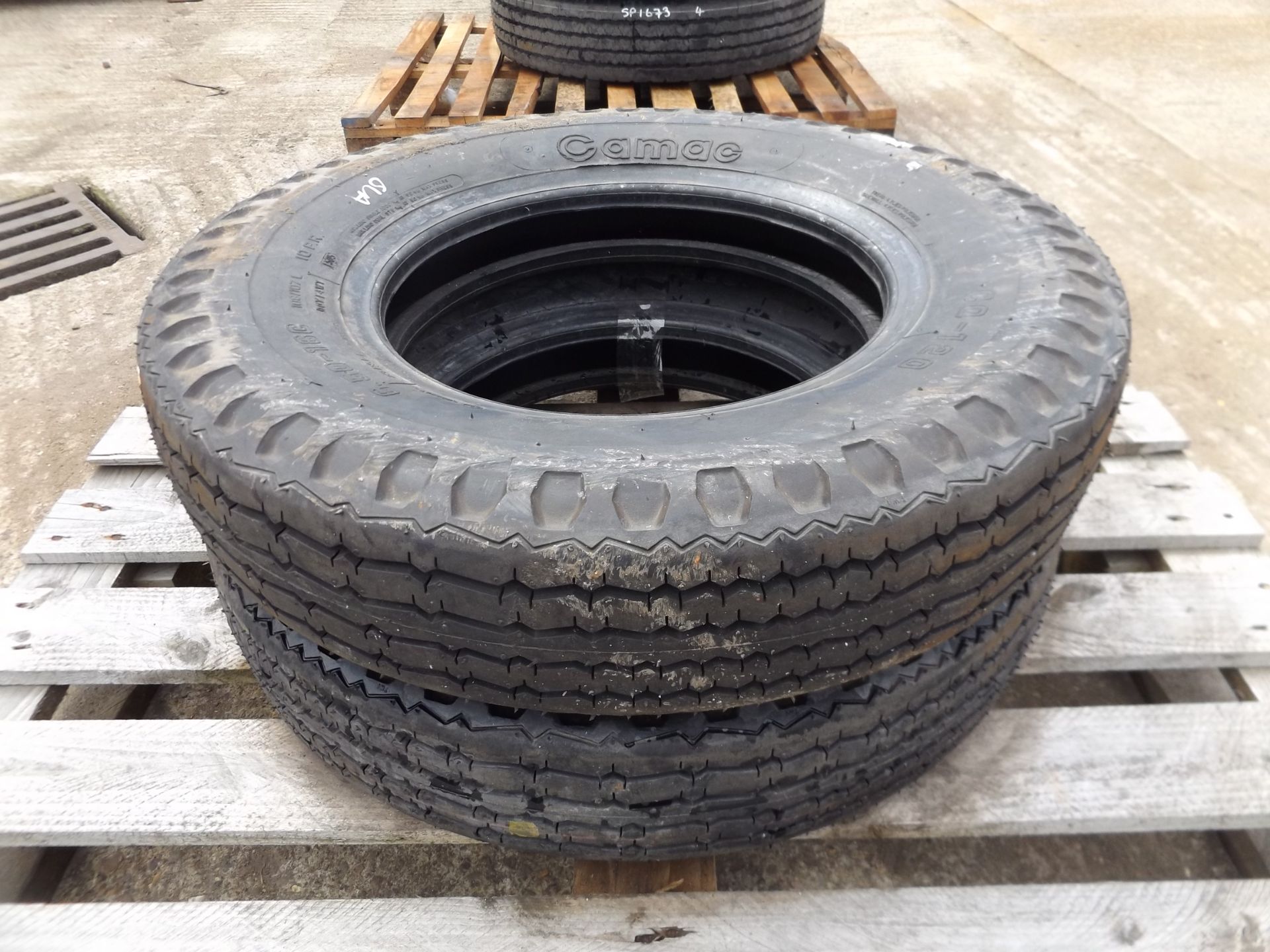 2 x Camac 6.50-16C Tyres