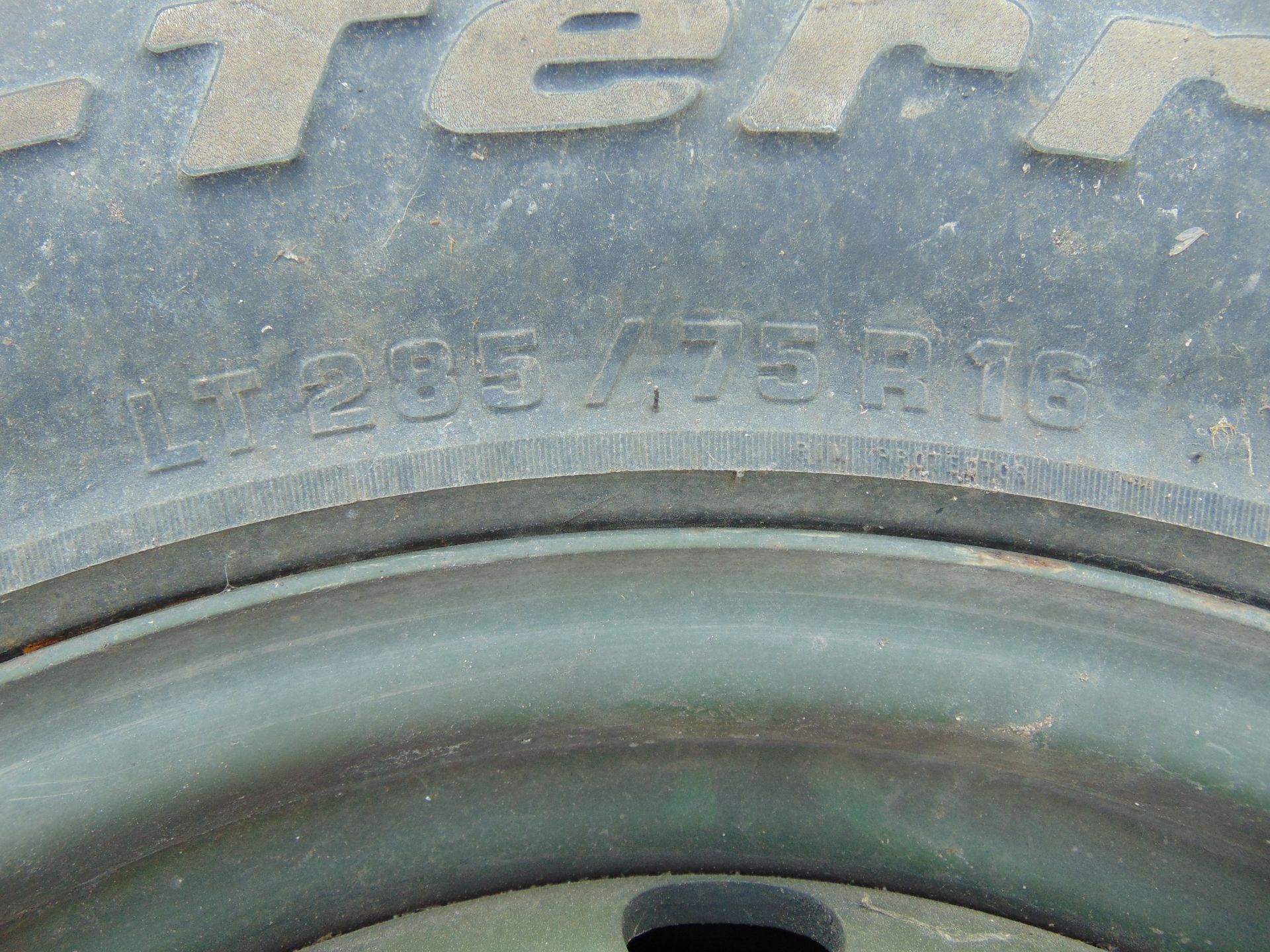 2 x BF Goodrich Mud Terrain TA LT 285/75 R16 Tyres complete with Rims - Image 5 of 7