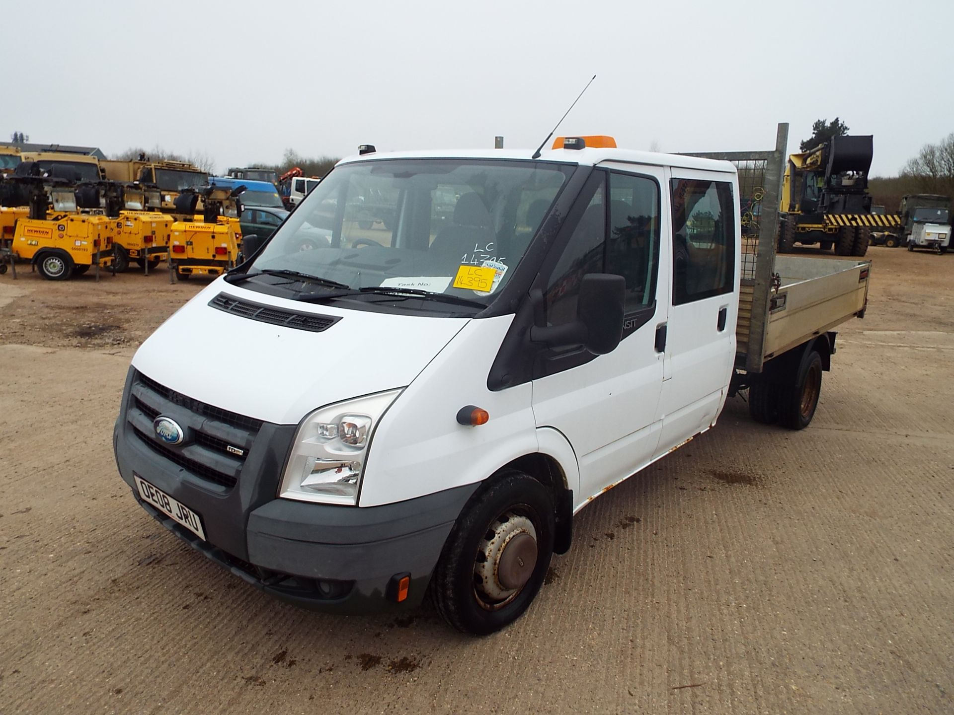 Ford Transit 115 T350L Double Cab Flat Bed Tipper - Image 3 of 20