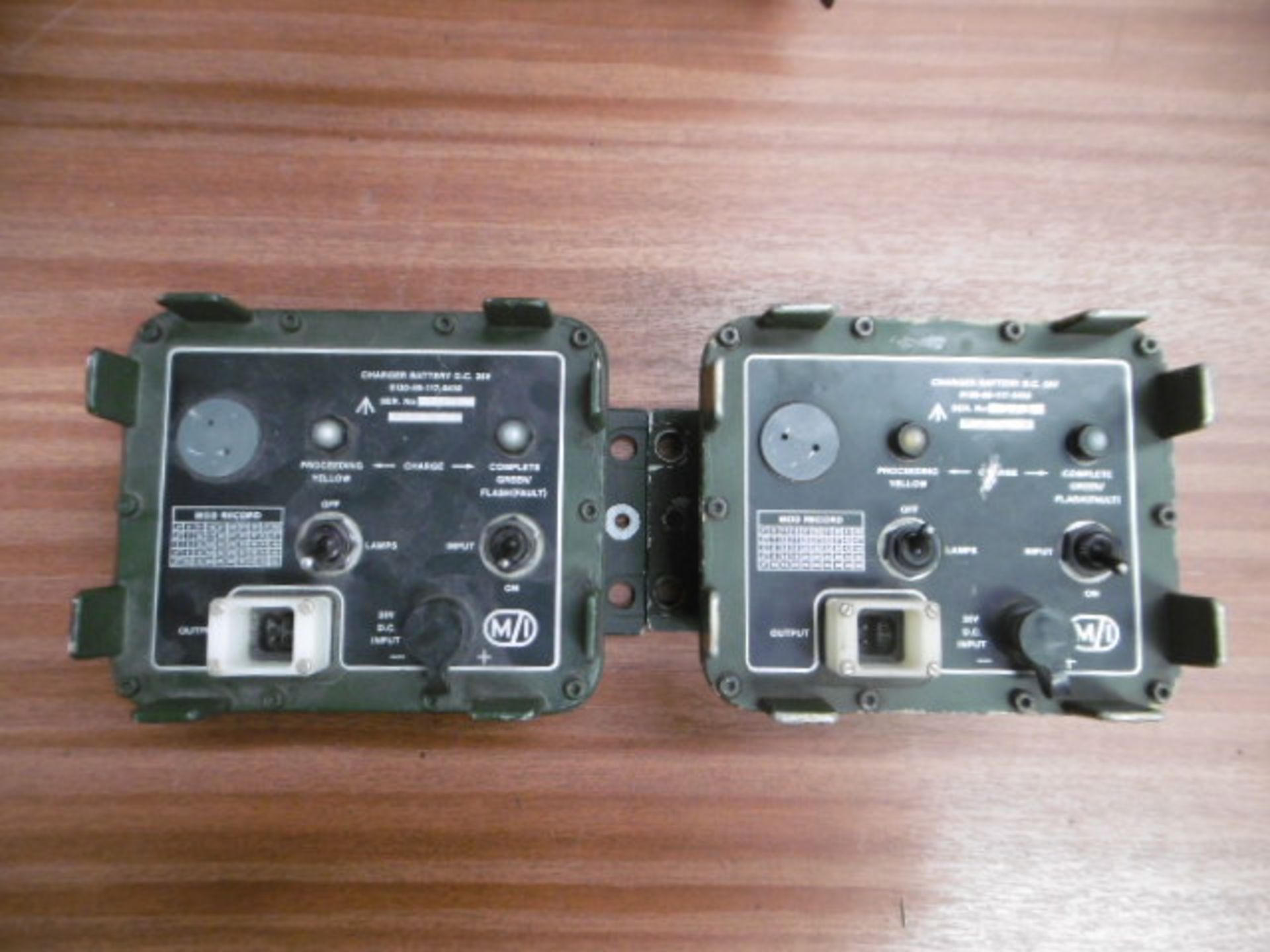 2 x Clansman D.C. 28V Battery Chargers - Image 3 of 3