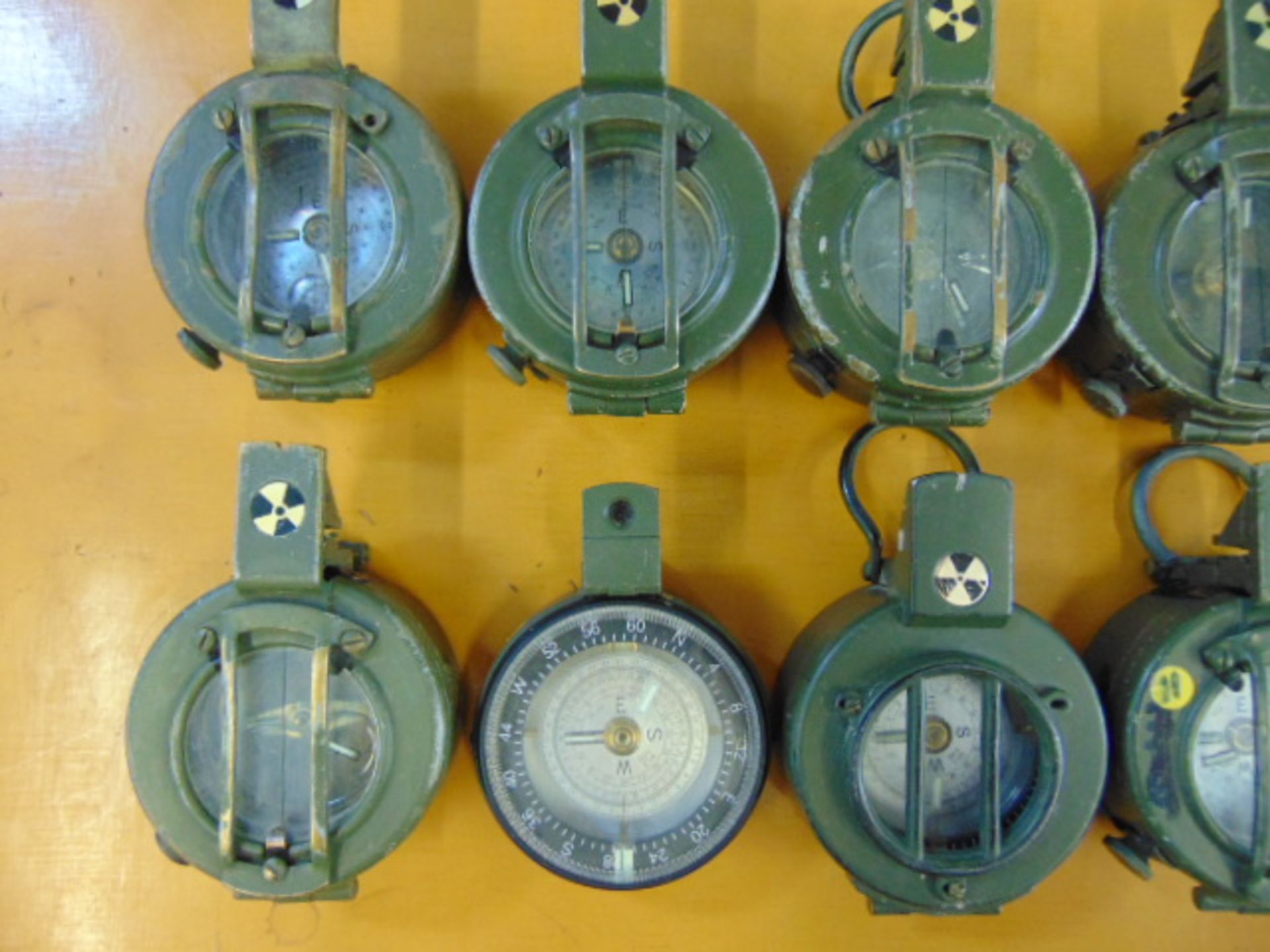 10 x Genuine British Army Francis Barker M88 & Stanley Prismatic Marching Compass' - Bild 2 aus 4