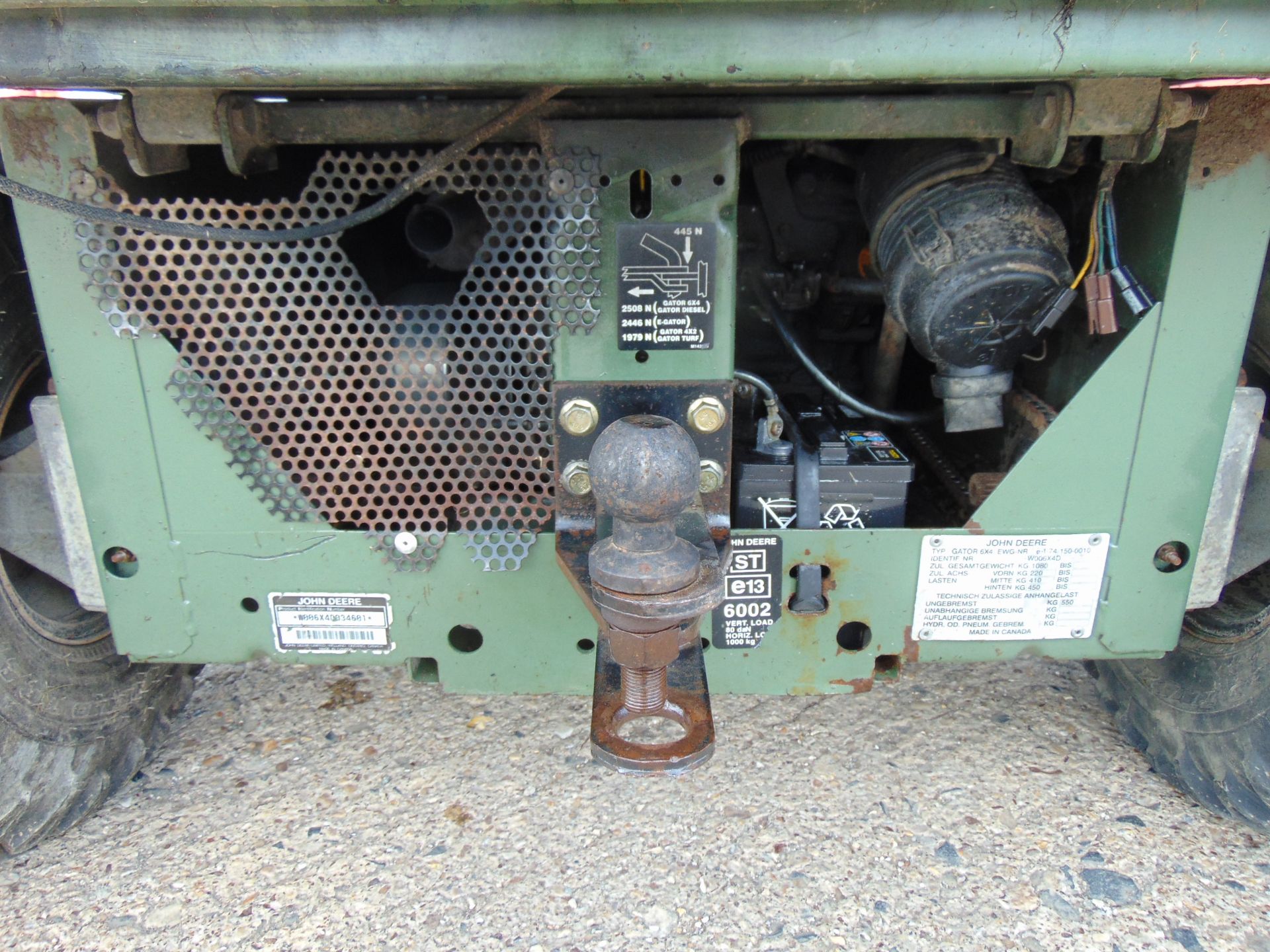 John Deere Trail Gator 6x4 Utility ATV C/W Tipping Rear Body - Bild 19 aus 24