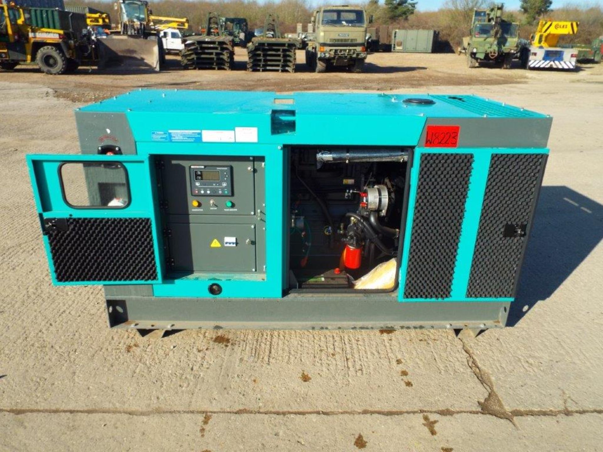 UNISSUED WITH TEST HOURS ONLY 70 KVA 3 Phase Silent Diesel Generator Set - Image 3 of 17