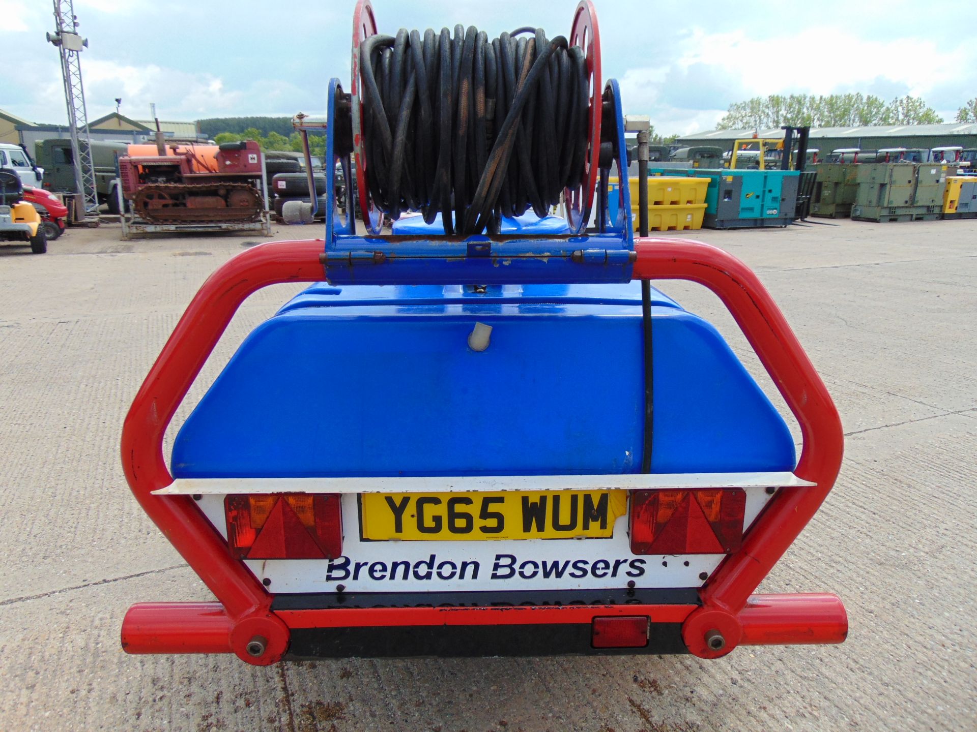 Brendon Trailer Mounted Pressure Washer with 1000 litre Water Tank and Honda GX390 Engine - Image 7 of 16