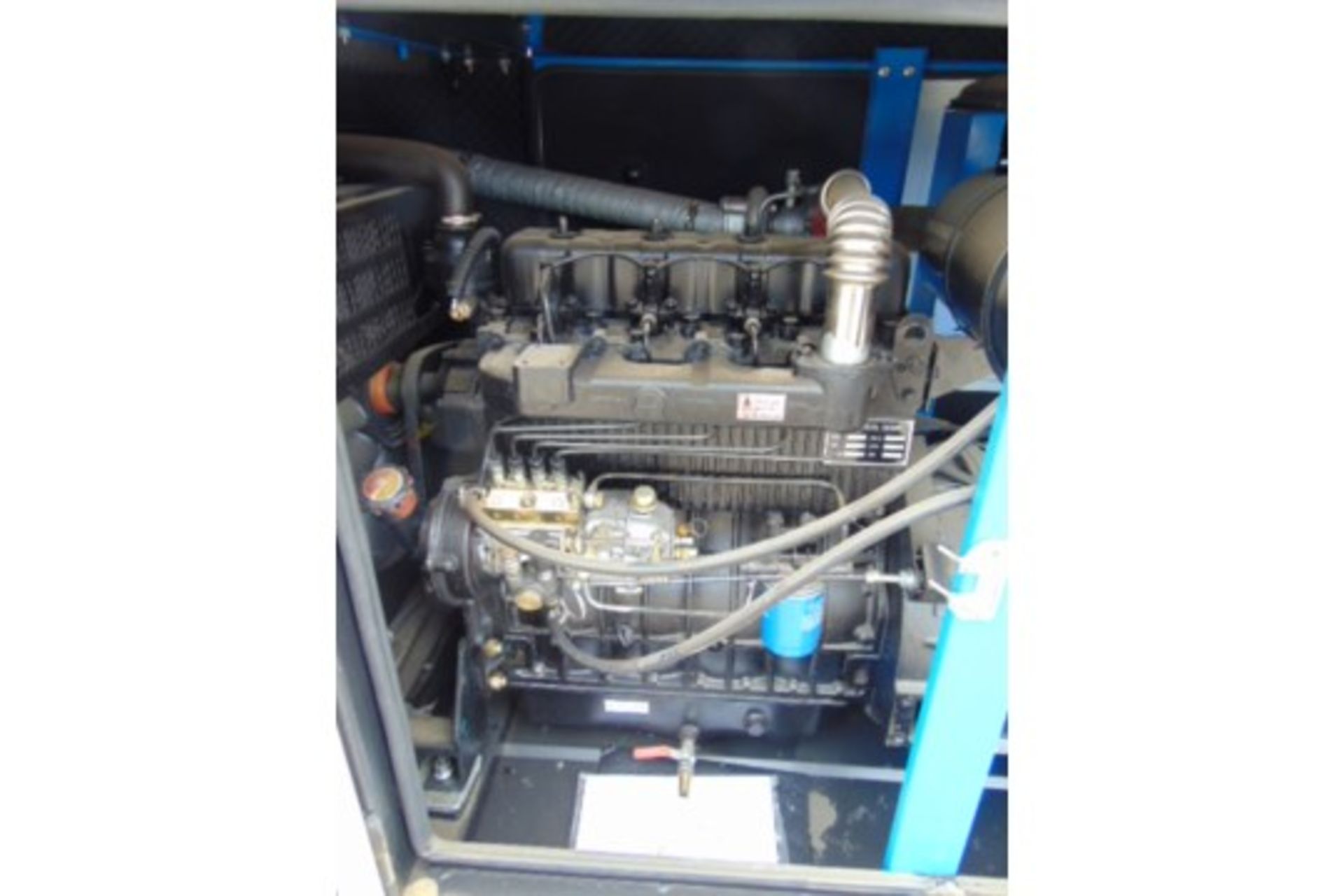 UNISSUED WITH TEST HOURS ONLY 70 KVA 3 Phase Silent Diesel Generator Set - Image 16 of 17