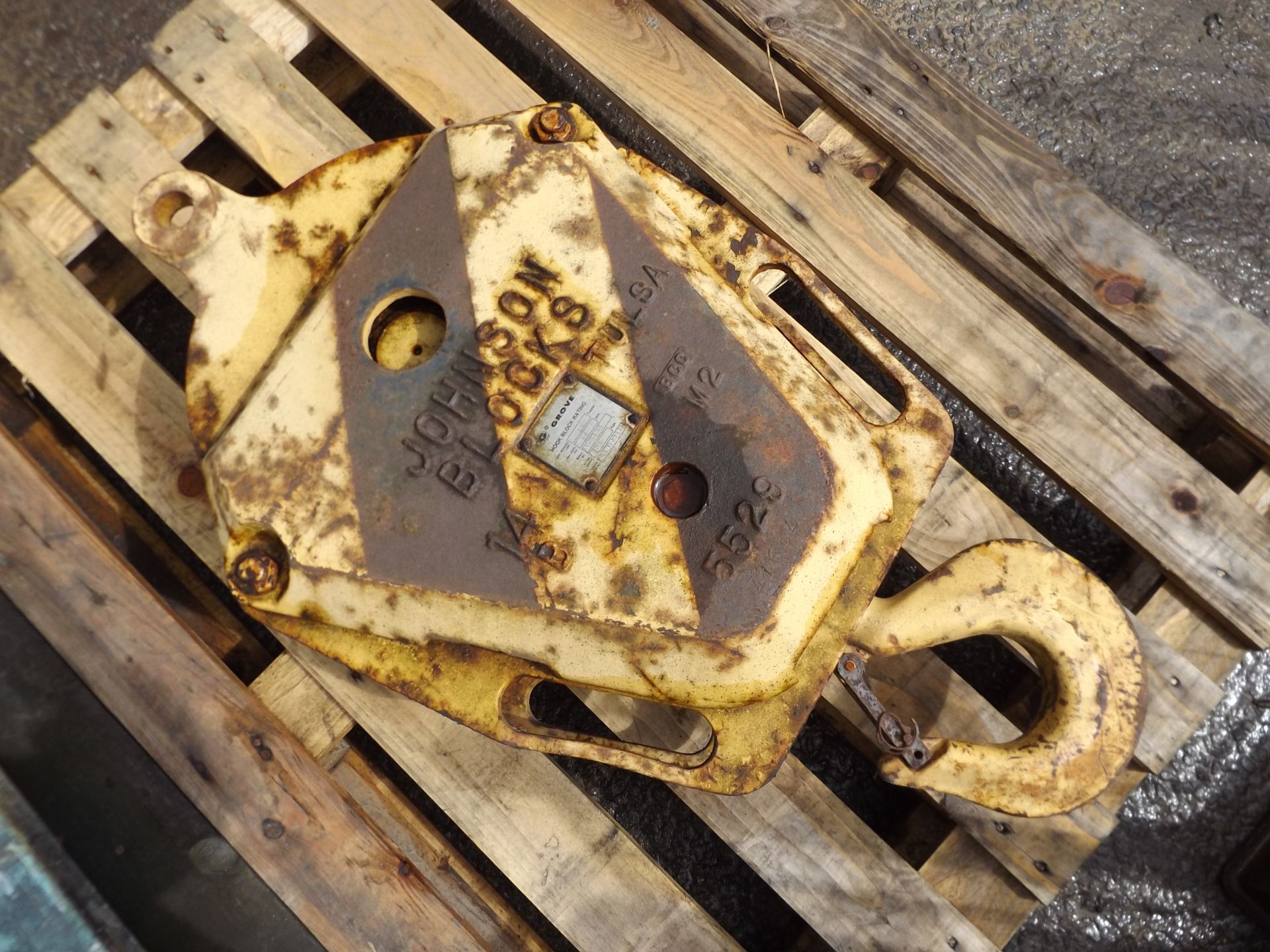 Johnson 10ton Crane Hook Block