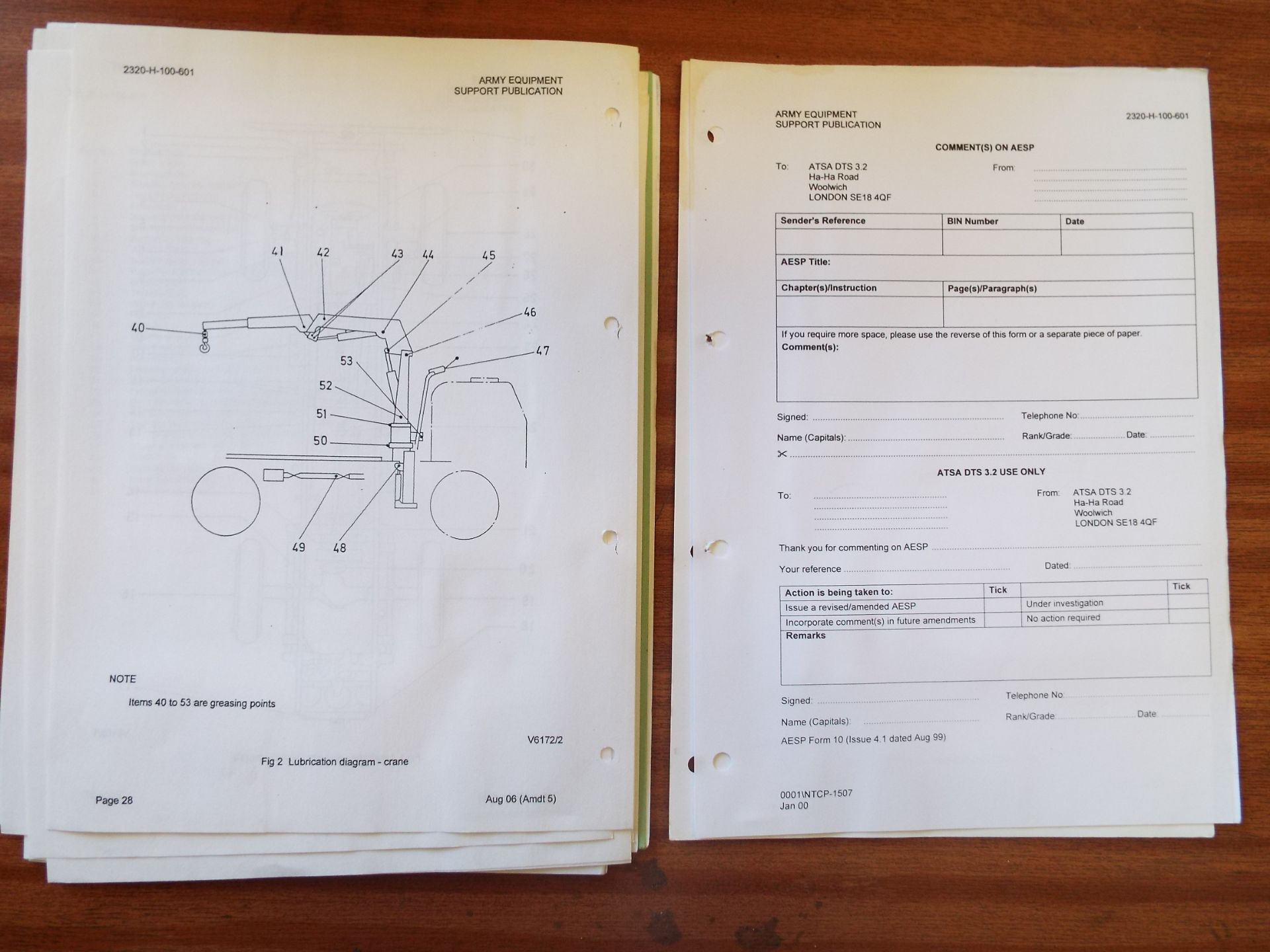 Extremely Rare Bedford MJ Maintenance and Service Schedule - Image 10 of 10