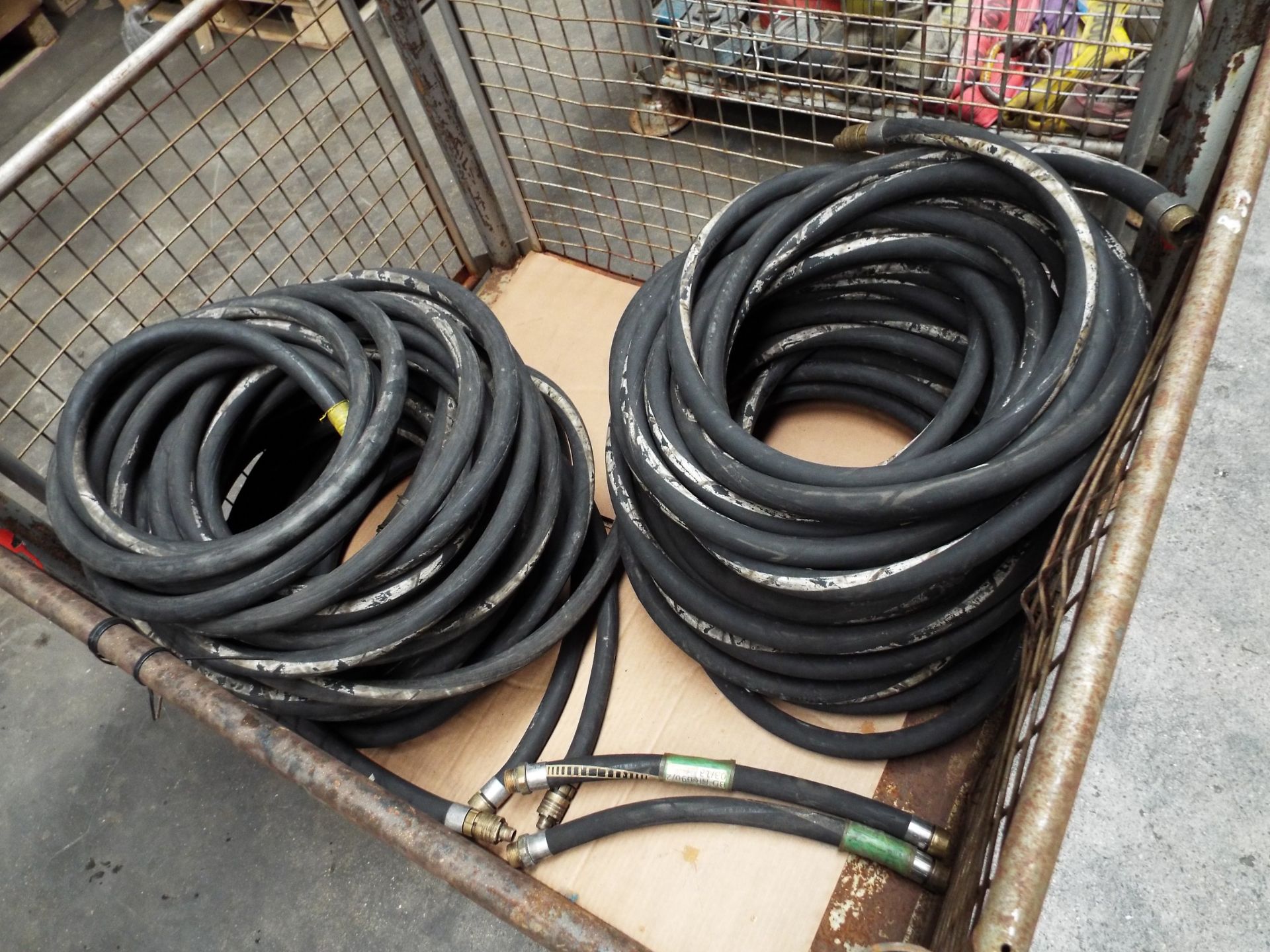 6 x Heavy Duty Fire Hoses with Couplings