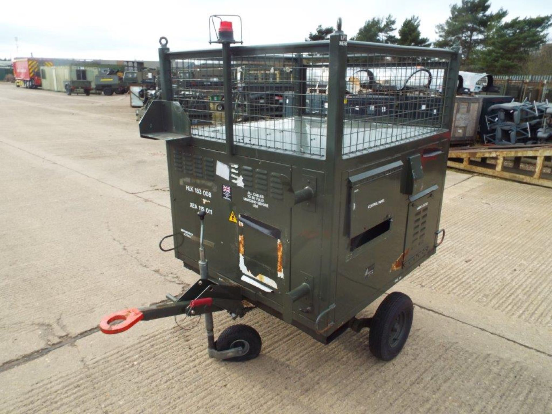 Single Axle RTV Box / Tool Trailer