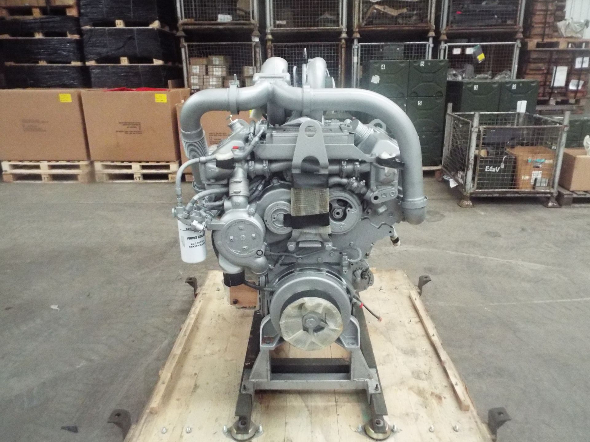 Detroit 8V-92TA DDEC V8 Turbo Diesel Engine Complete with Ancillaries and Starter Motor - Image 3 of 20