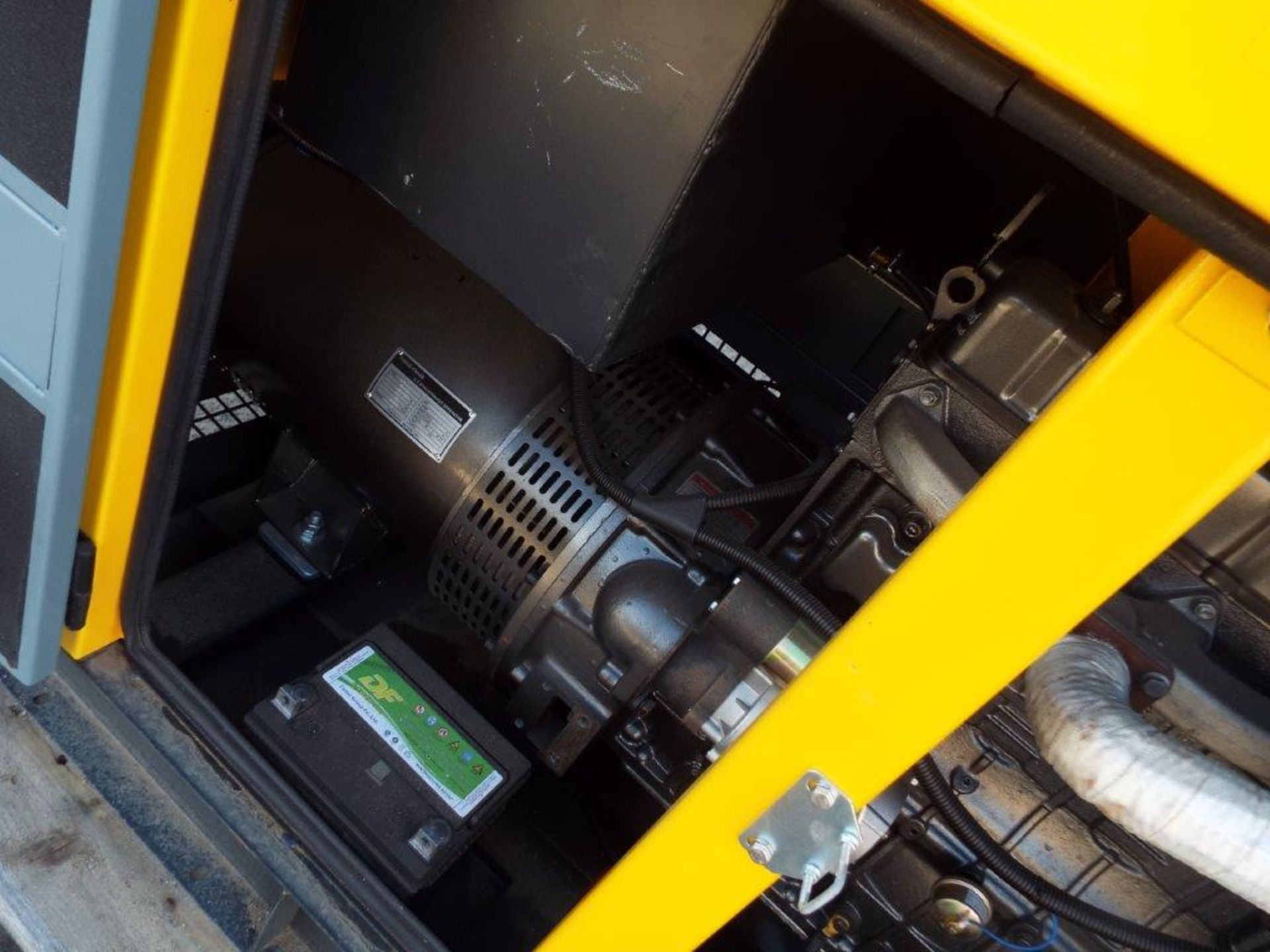 UNISSUED WITH TEST HOURS ONLY 40 KVA 3 Phase Silent Diesel Generator Set - Image 4 of 18