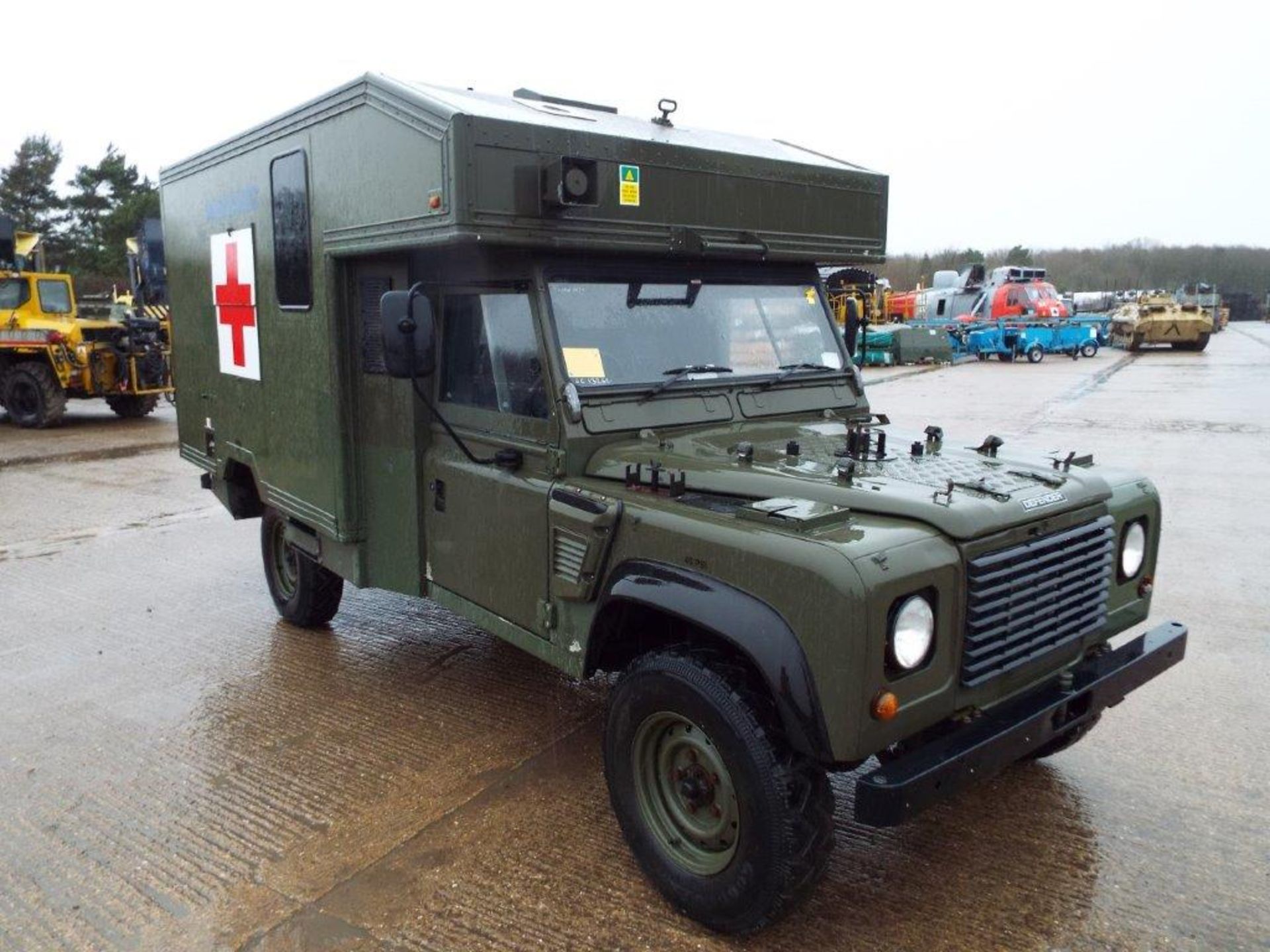 Military Specification Land Rover Wolf 130 Ambulance