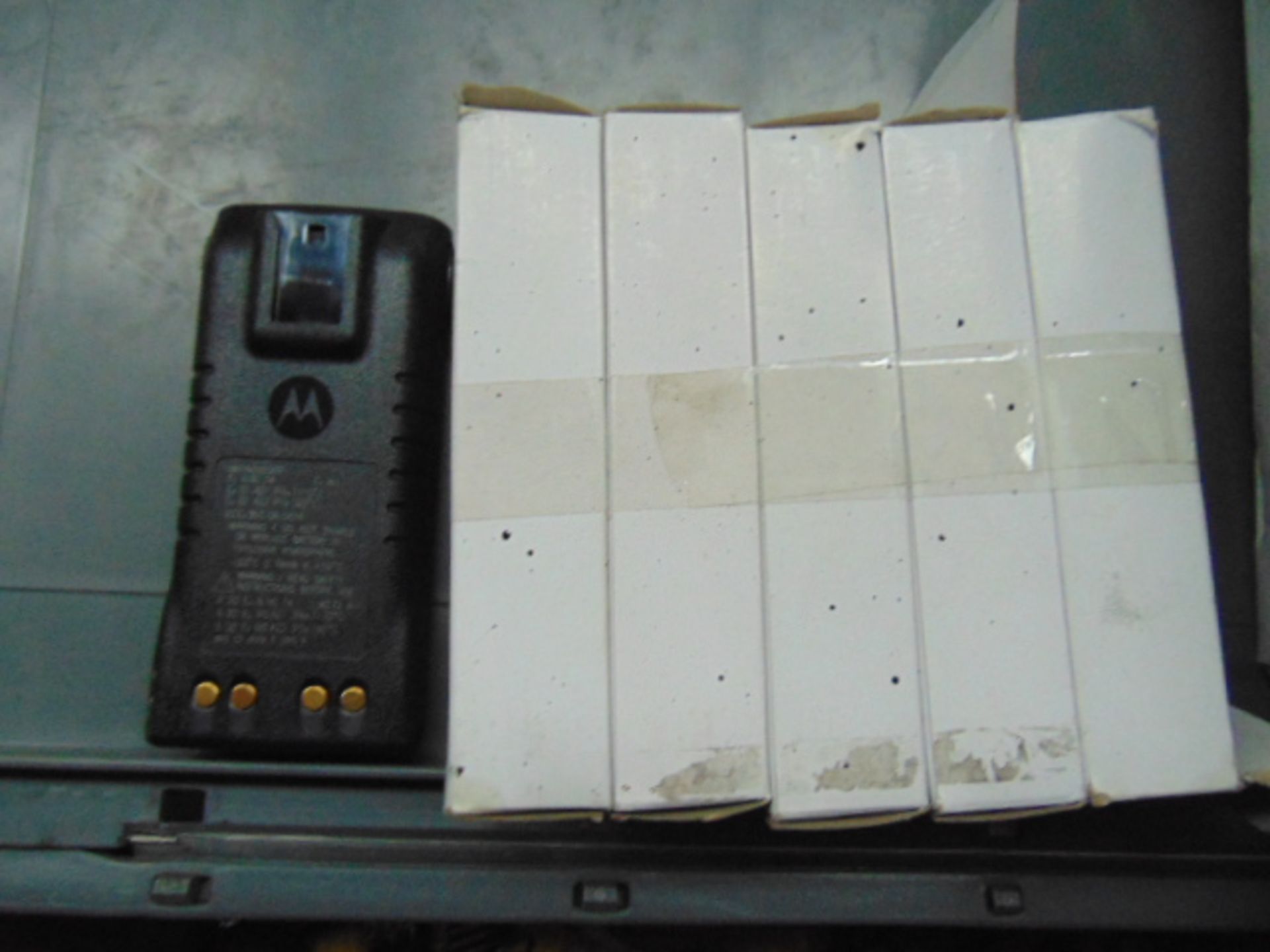 Box of Approx 50 DSX Distress Signal Units and 5 x Motorola Radio Batteries - Image 4 of 7