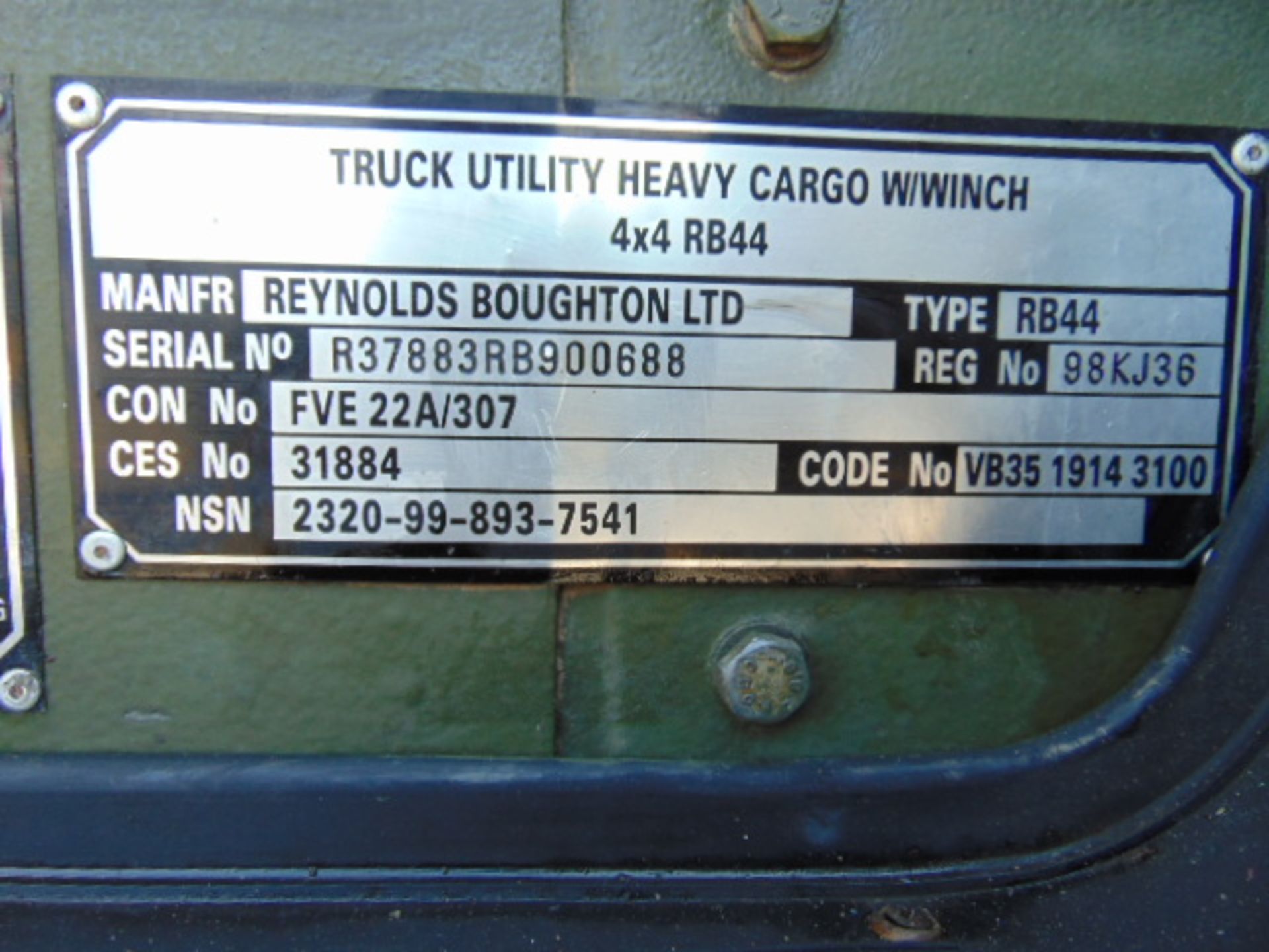 Reynolds Boughton RB44 Winch Truck - Image 15 of 15