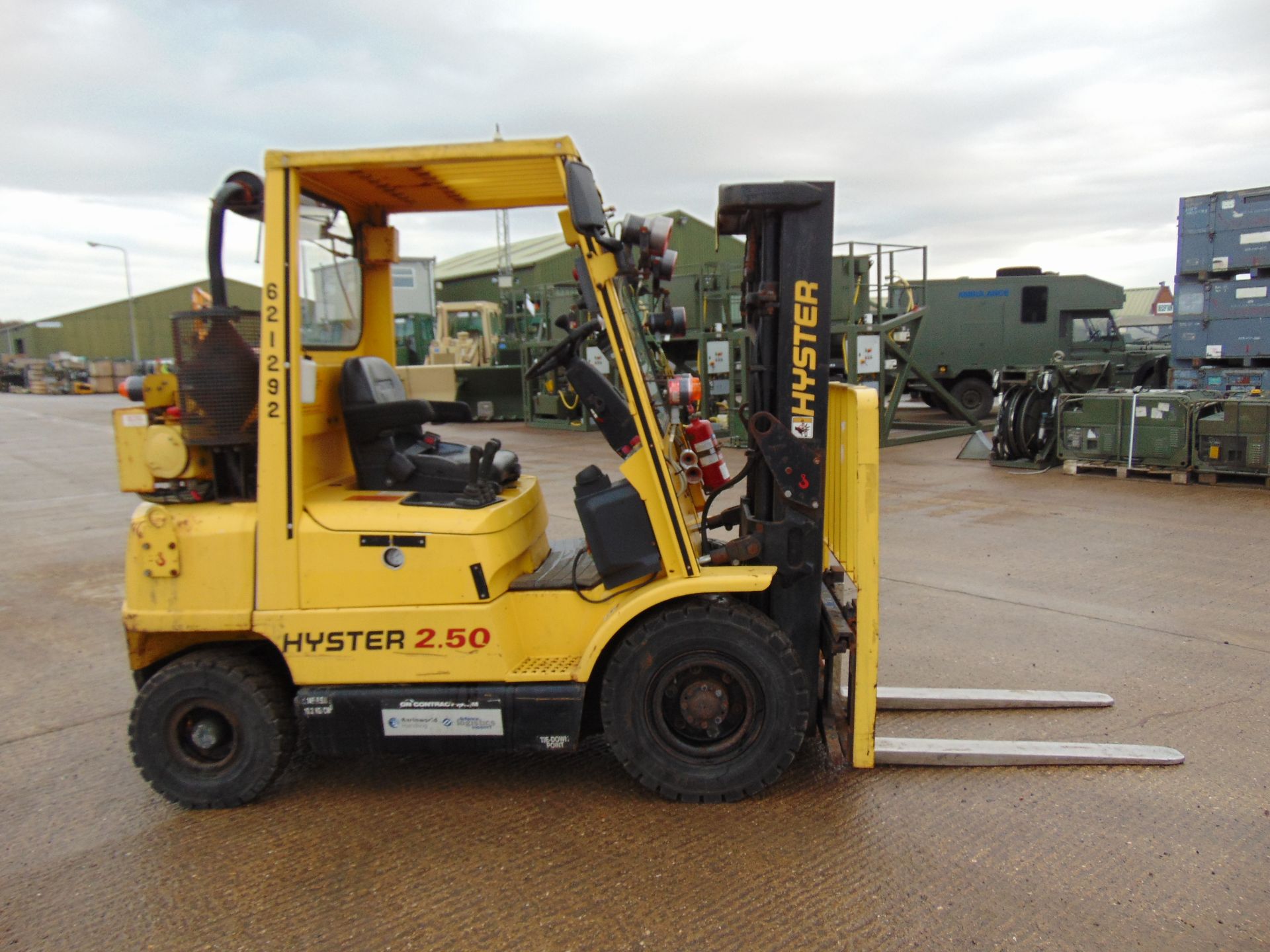 Hyster 2.50 Class C, Zone 2 Protected Diesel Forklift - Image 8 of 25