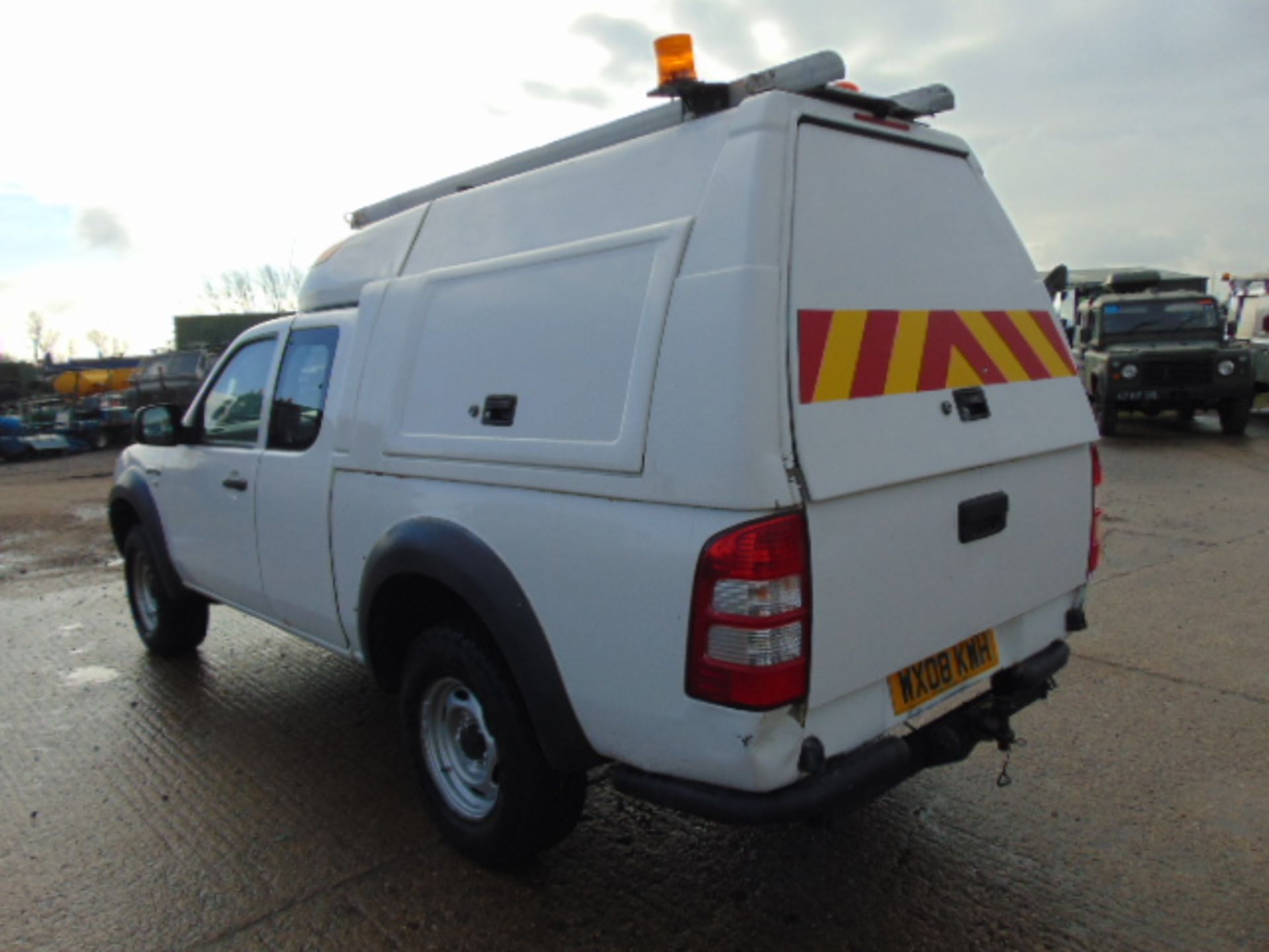 2008 Ford Ranger Super Cab 2.5TDCi 4x4 Pick Up C/W Toolbox Back - Image 8 of 23