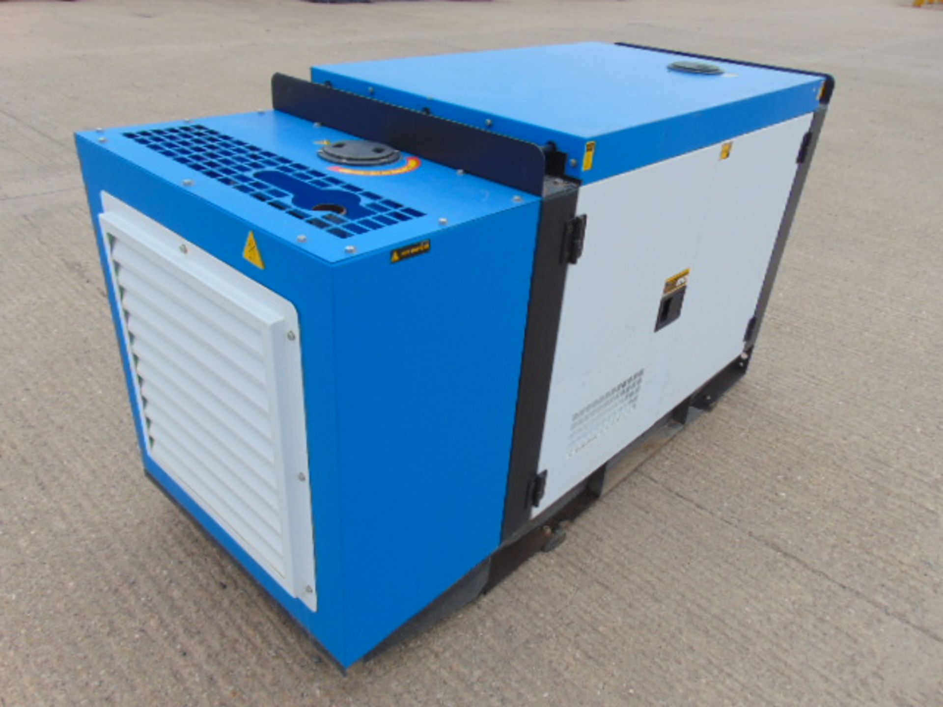 UNISSUED WITH TEST HOURS ONLY 50 KVA 3 Phase Silent Diesel Generator Set - Image 9 of 19