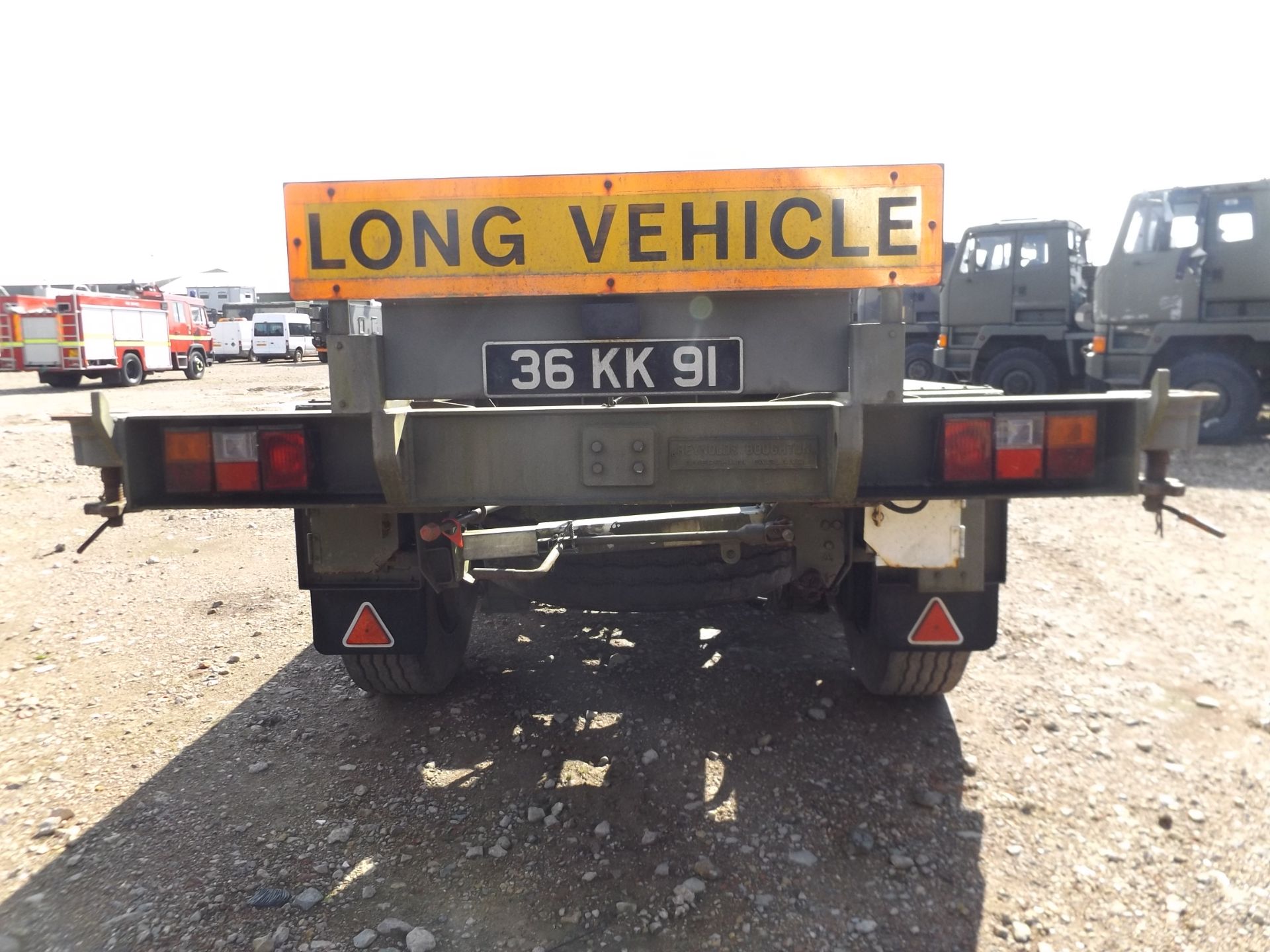 Reynolds Boughton MLRS 10.5 TON twin axle Skeletal Drops Trailer - Image 5 of 12