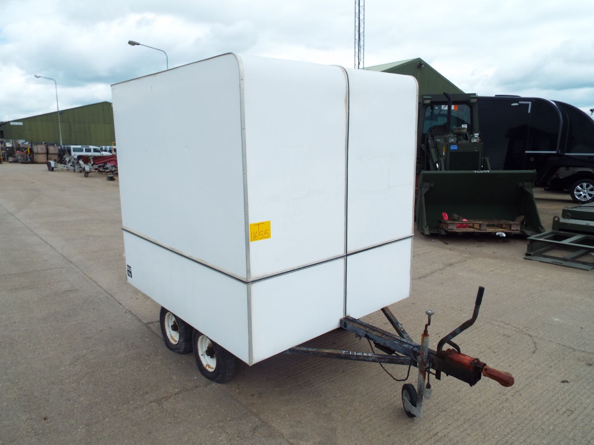 Twin Axle Box Trailer