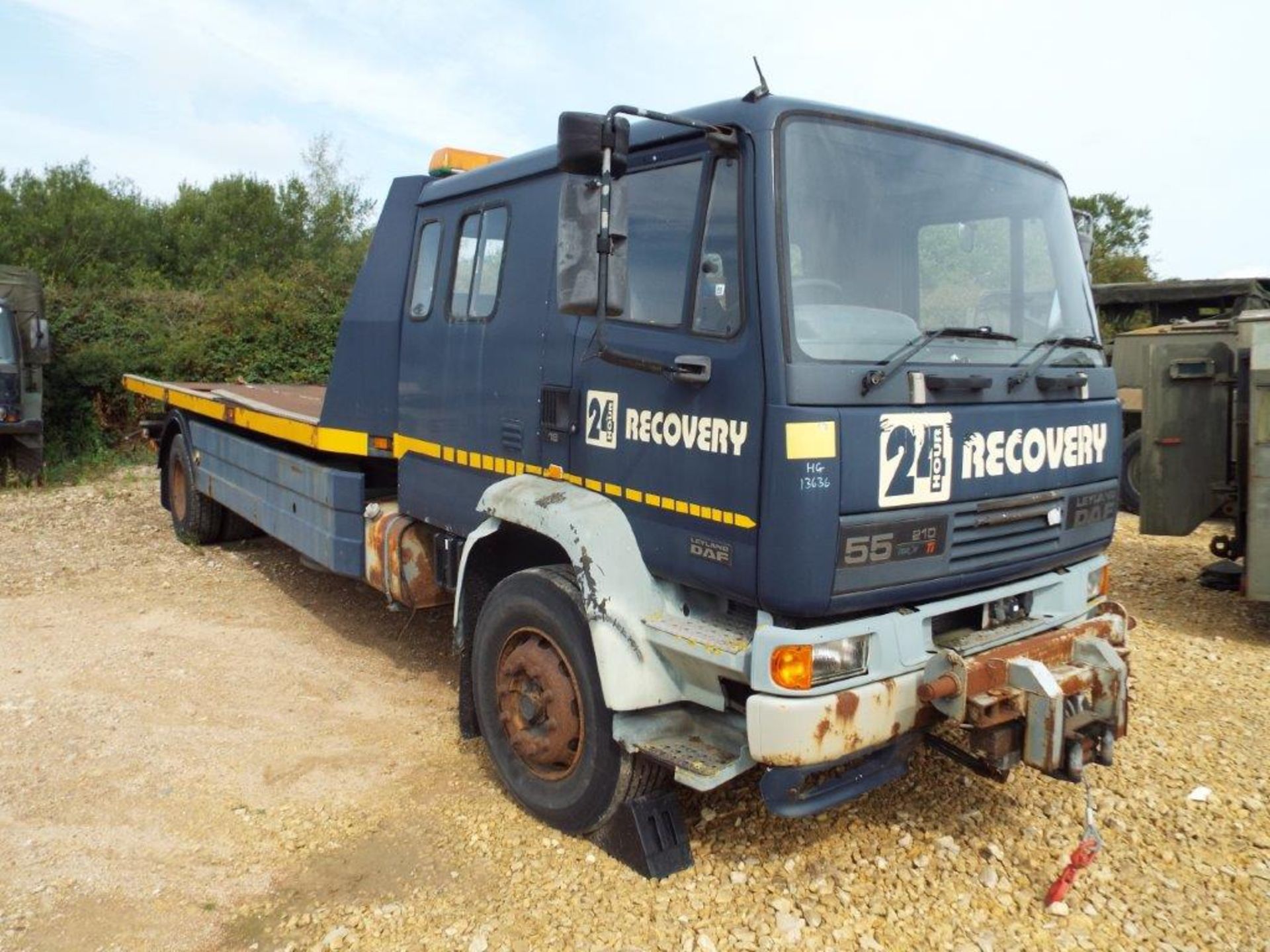 Leyland DAF 55 210 Crew Cab 18T Tilt and Slide Recovery Vehicle with Underlift and 2 x Winches
