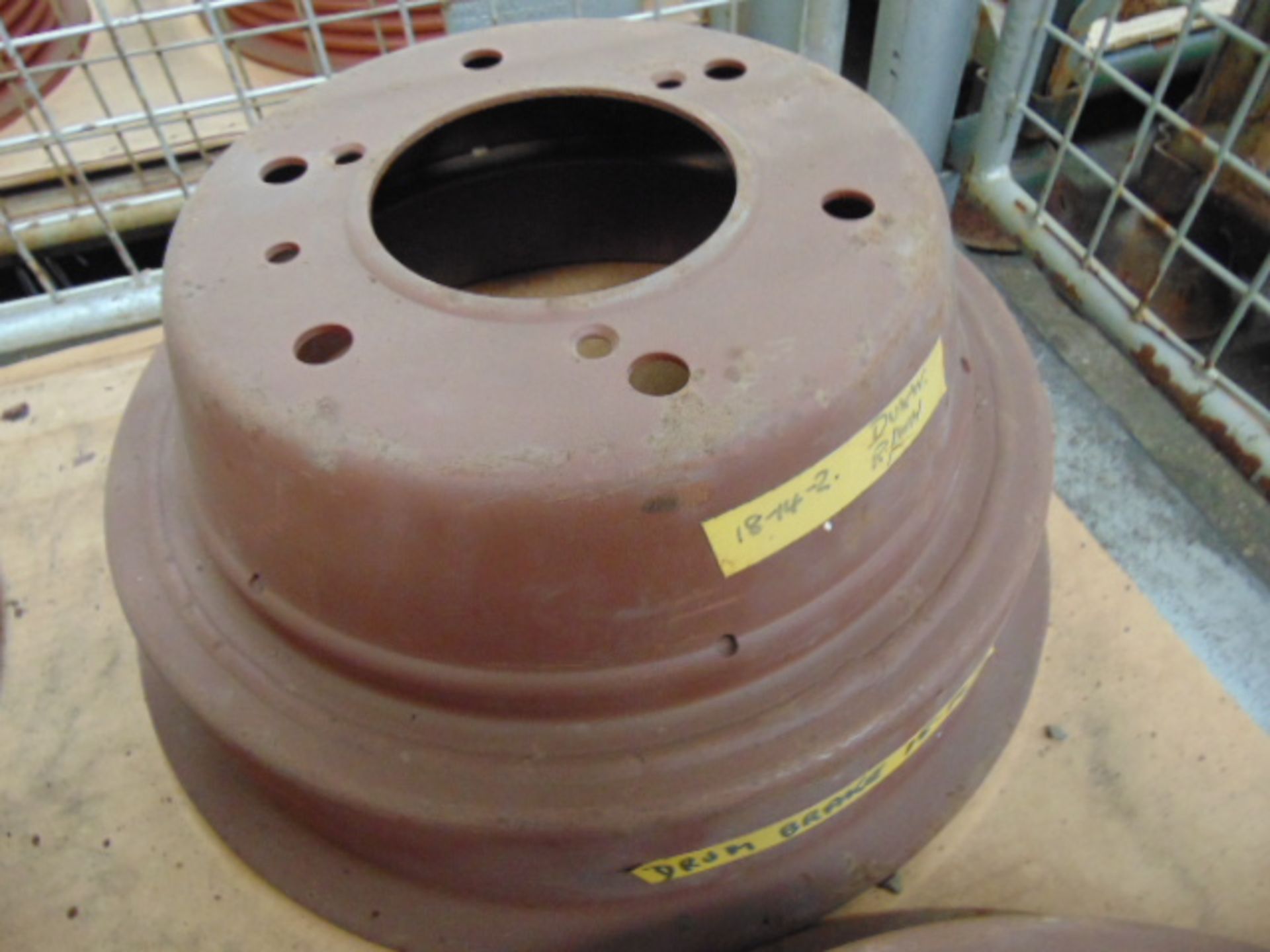 Very Rare Ex Reserve DUKW 4 x New Old Stock Brake Drum Assemblies - Image 3 of 4