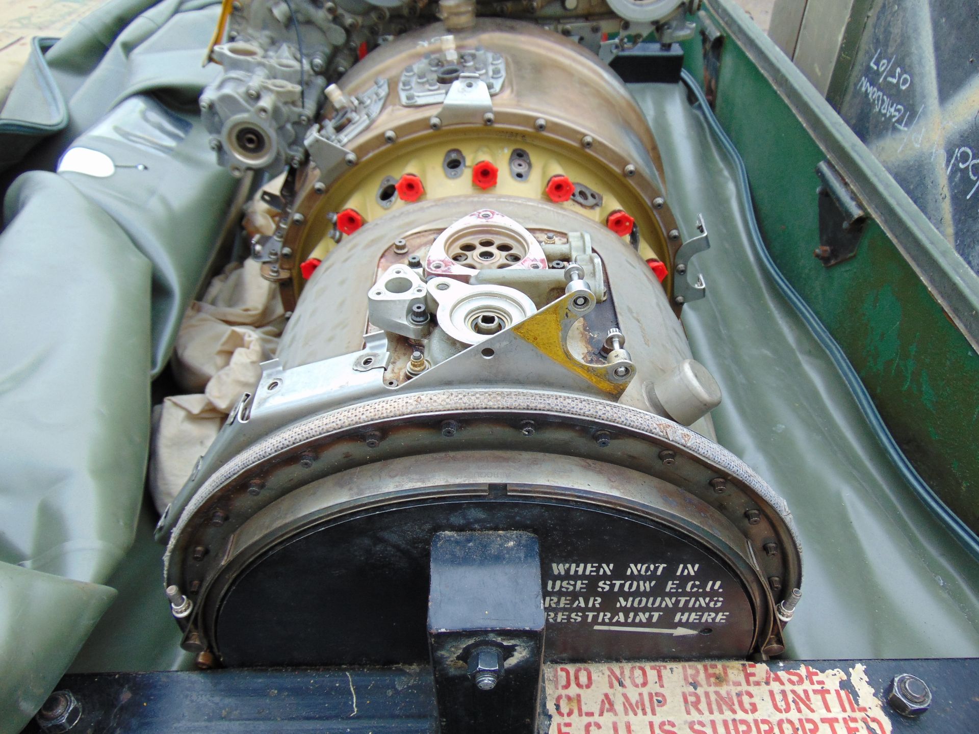 Rolls Royce Gem Jet Engine complete with Transportation Cradle - Bild 8 aus 8