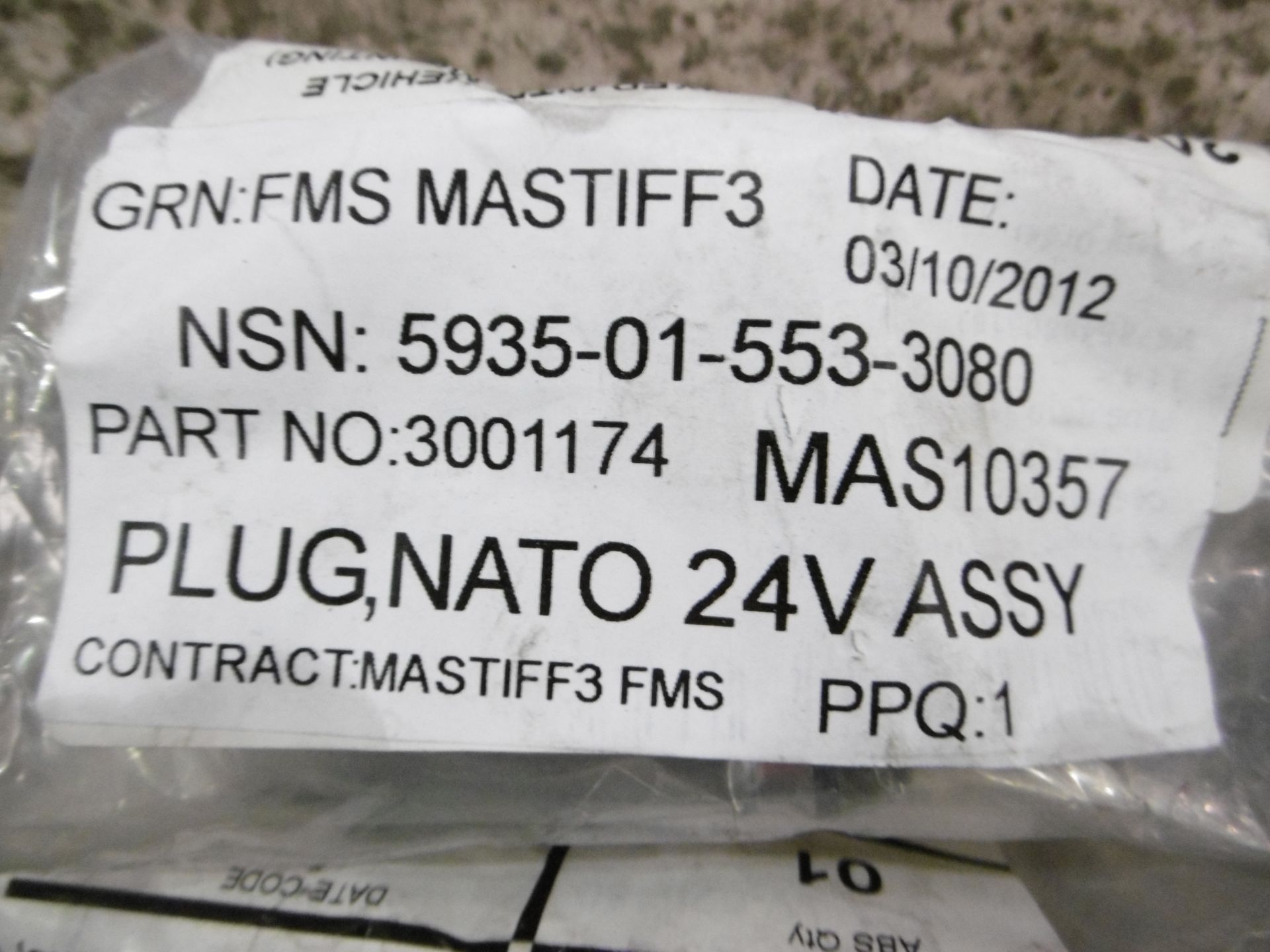 3 x NATO 24v Plug Assys - Image 6 of 6