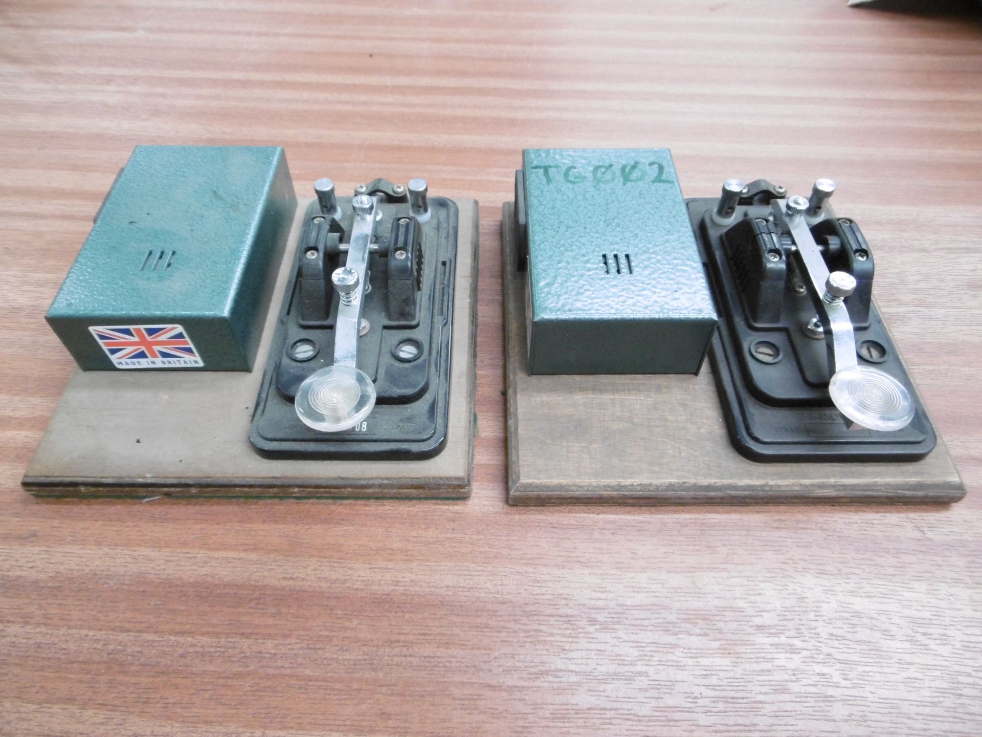 2 x Morse Code Practice Key & Buzzer - Image 2 of 5