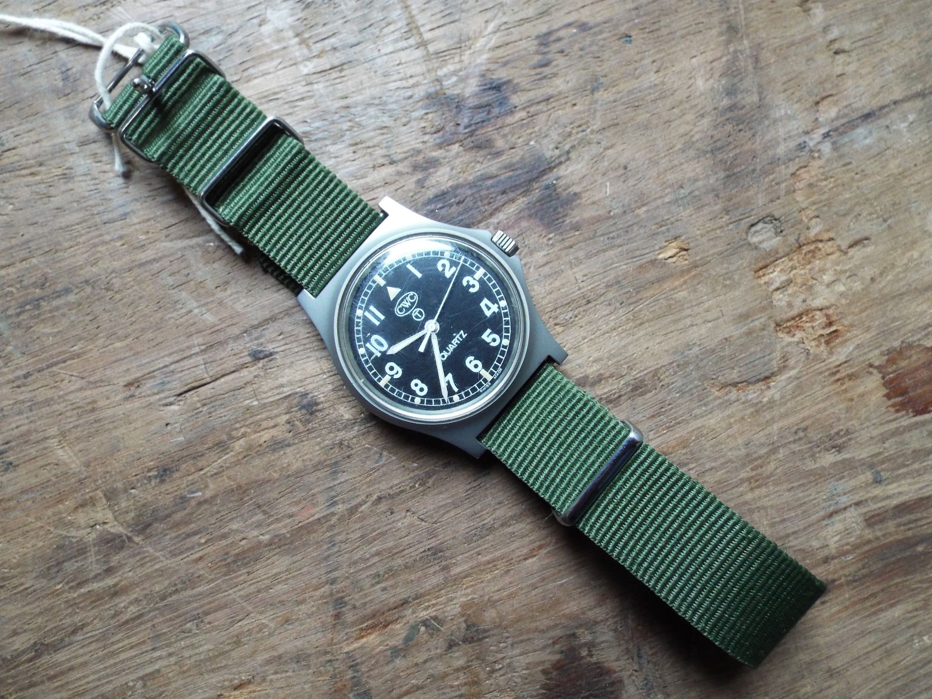 Very Rare Genuine British Army, Waterproof CWC quartz wrist watch