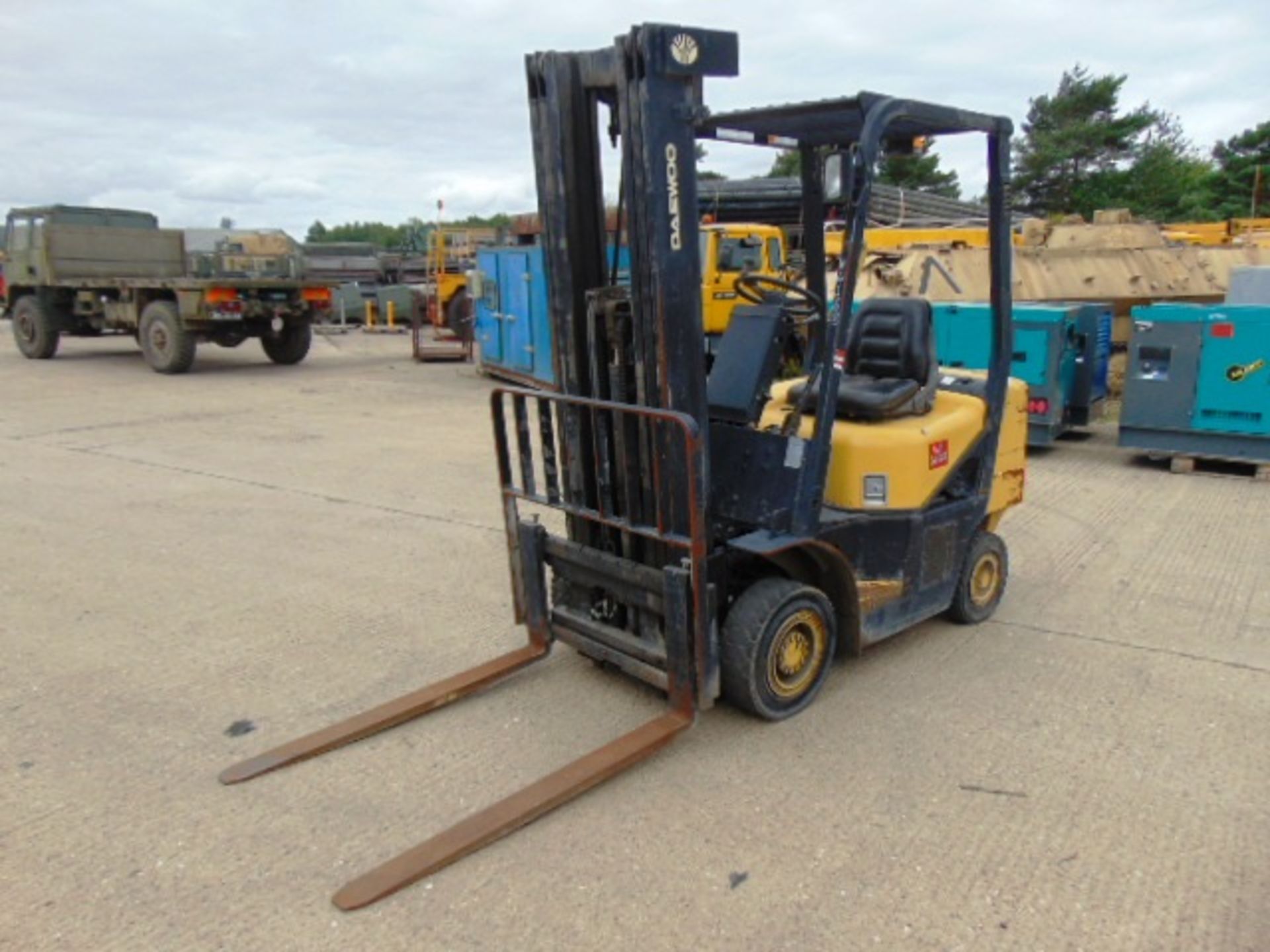 Daewoo D20SC-2 Counter Balance Diesel Forklift - Bild 4 aus 18