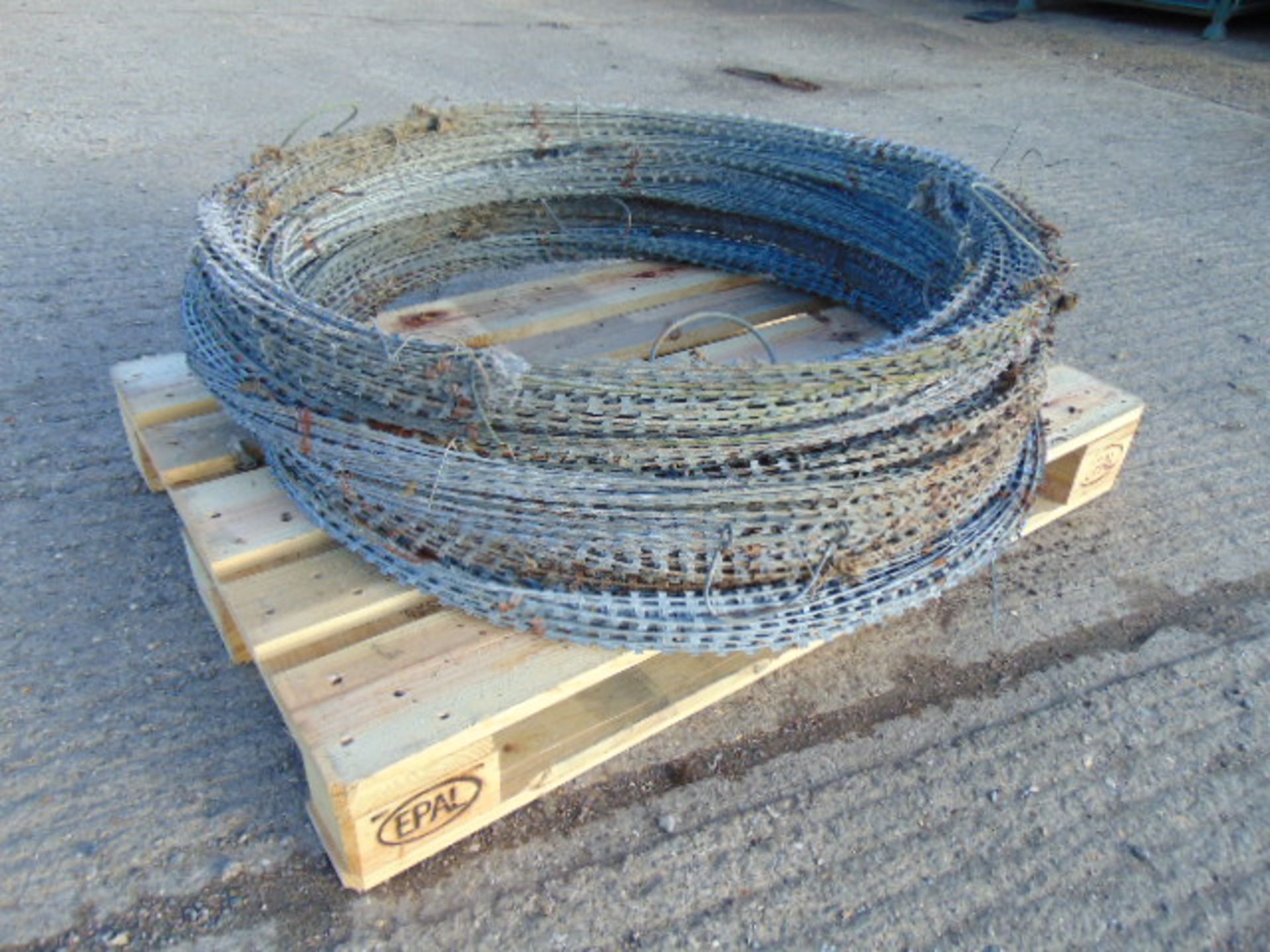 4 x Bataco Concertina Razor Wire Coils