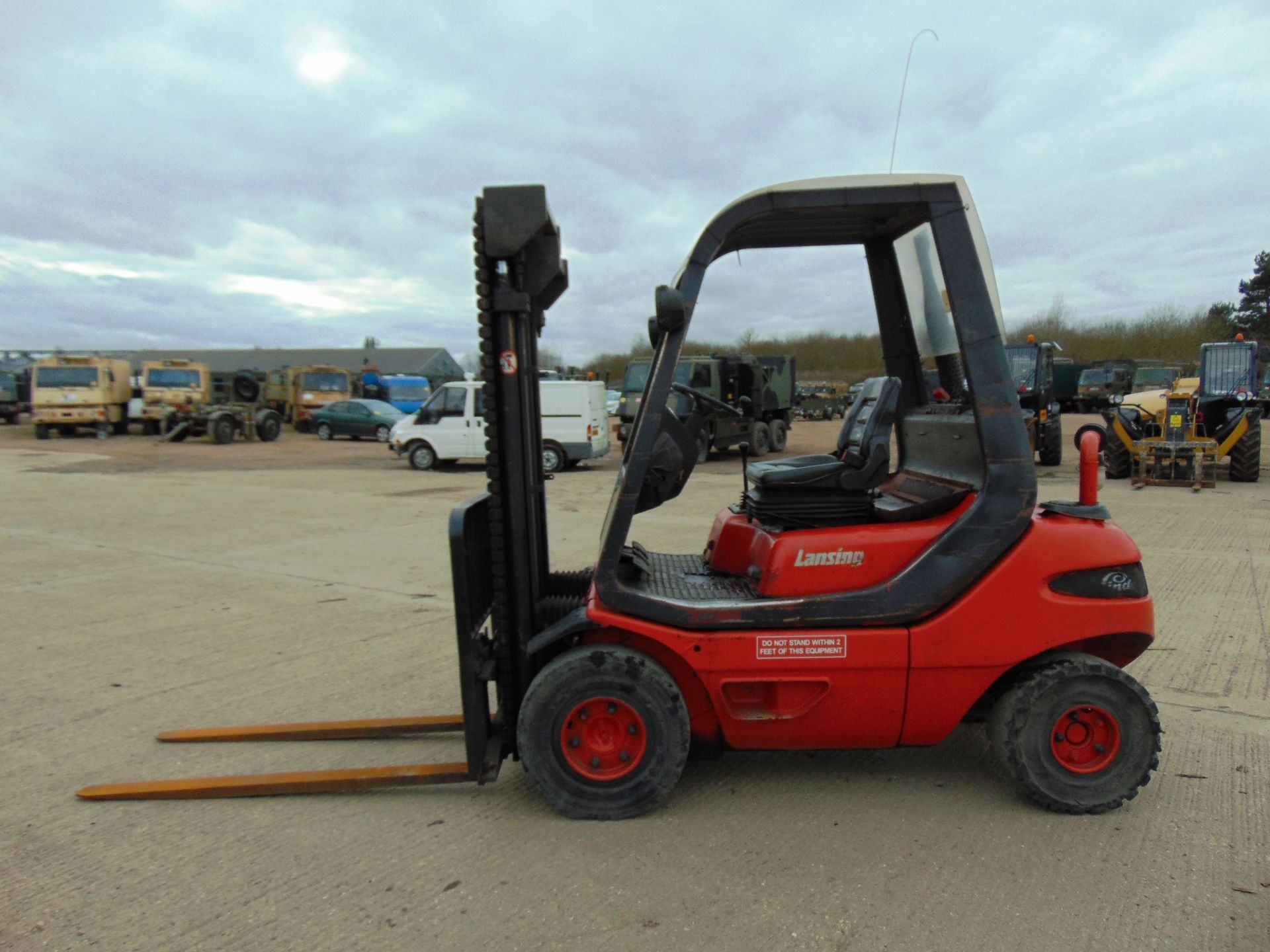 Linde H20D Counter Balance Diesel Forklift - Bild 2 aus 15