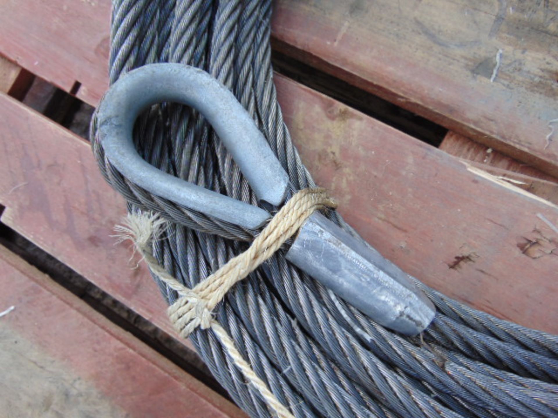 Heavy Duty Boughton Roll of 45m 16mm Crane/Winch Wire Rope - Image 2 of 5