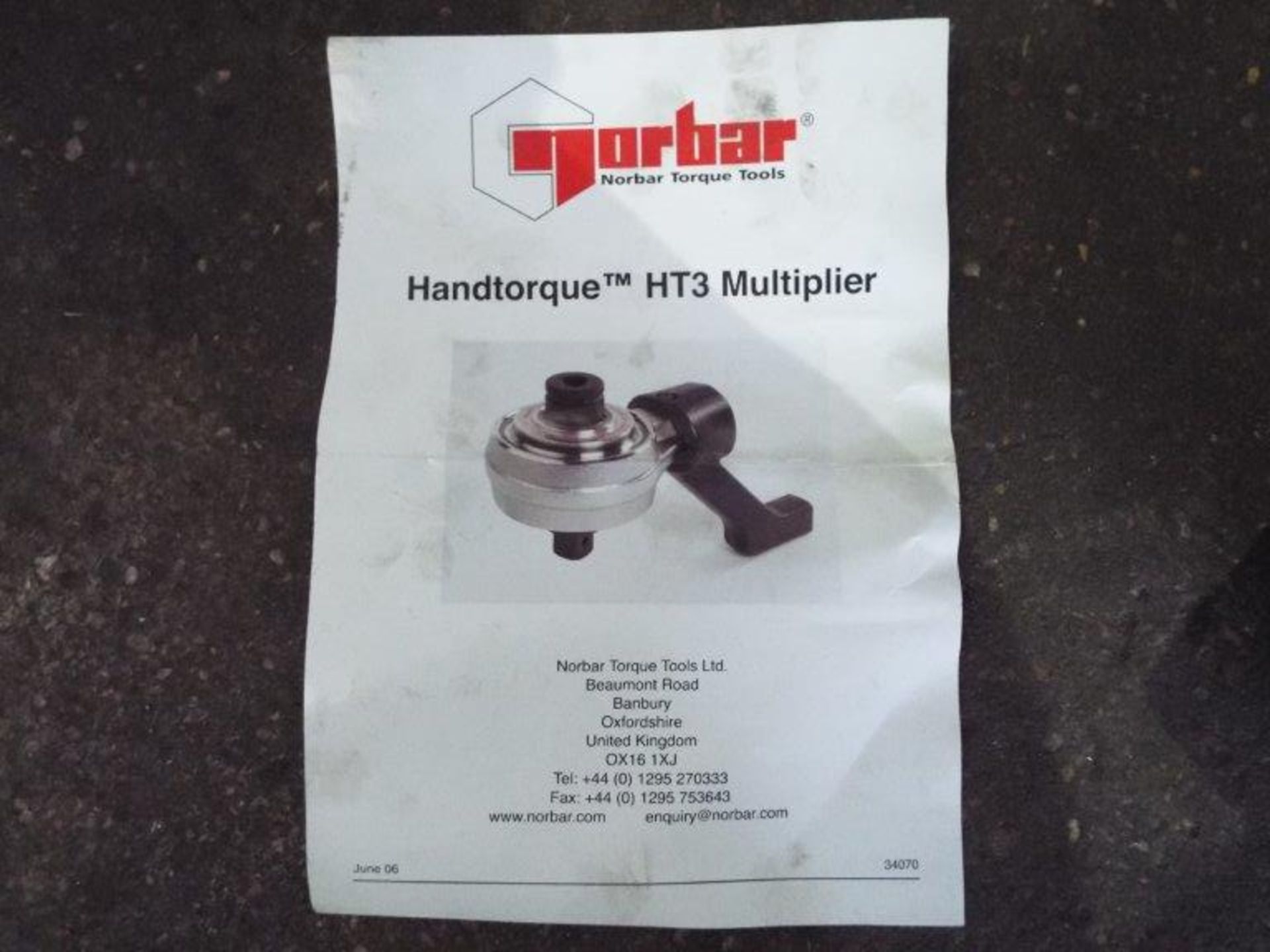 Norbar HT3 Torque Multiplier - Bild 6 aus 8