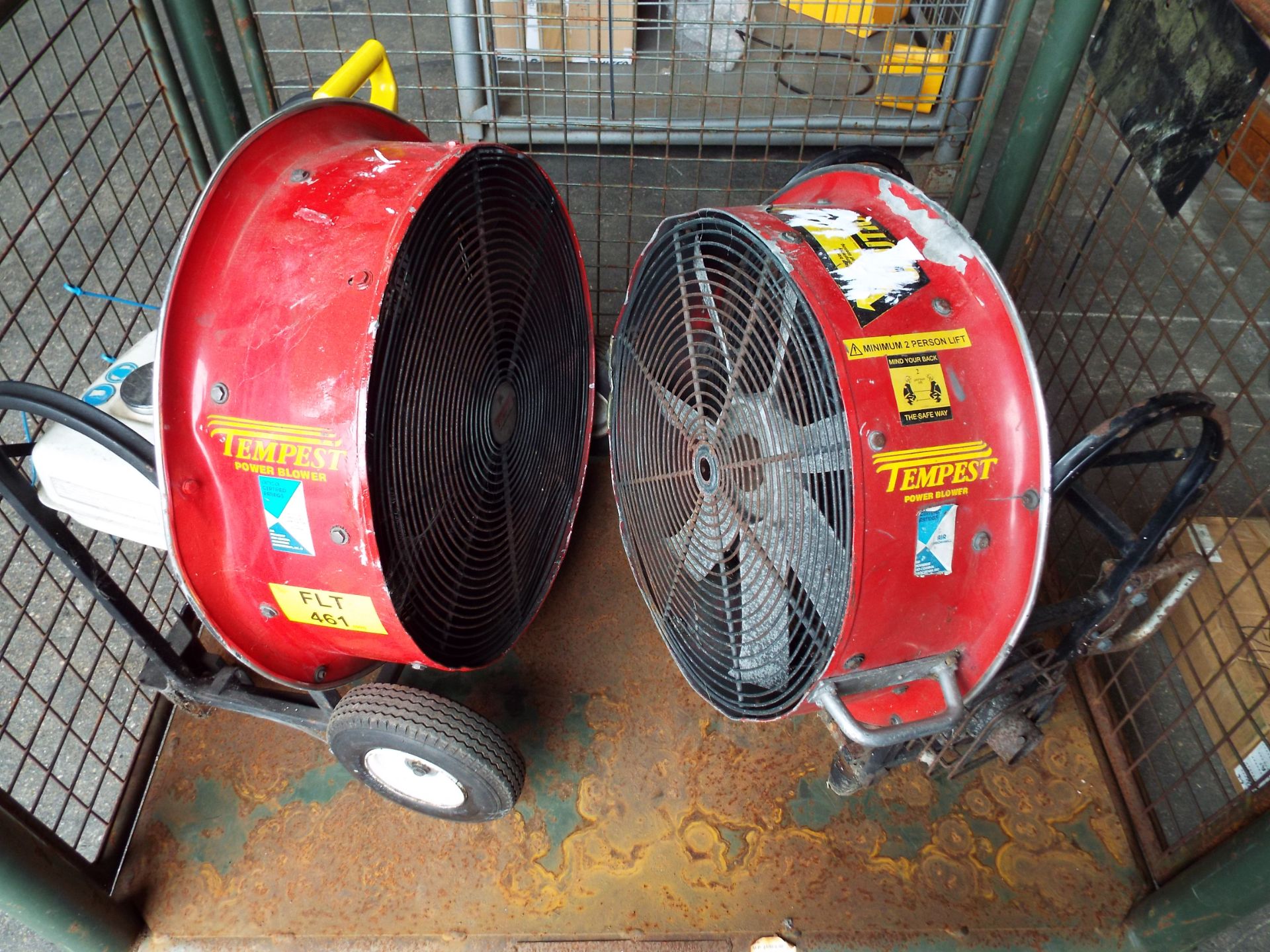 2 x Tempest 21" Power Blowers