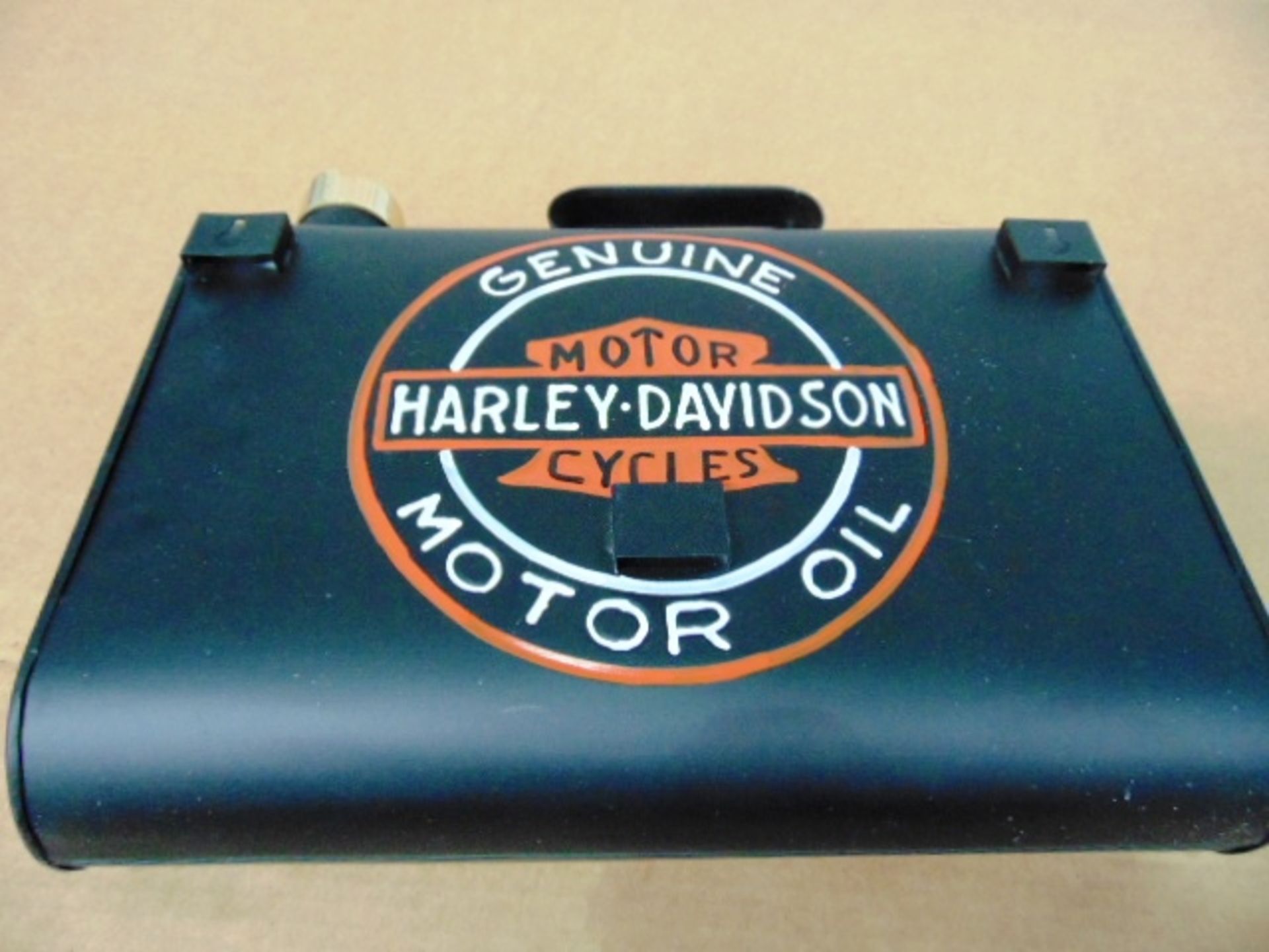 Harley Davidson Branded Slimline Oil Can - Image 4 of 6