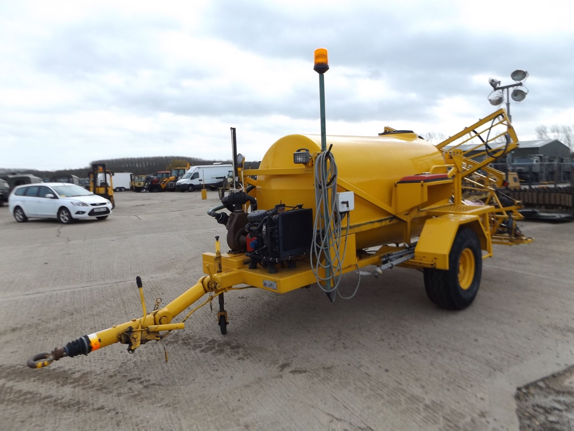 single axle 2500Ltr Team Sprayer Trailer - Image 3 of 12