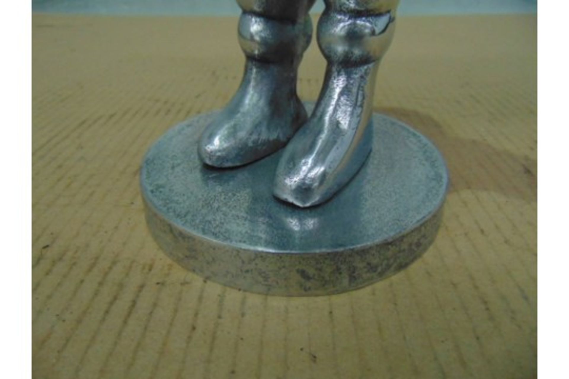 15" Polished Aluminium Detroit Reg 1918 Michelin Man - Image 7 of 7