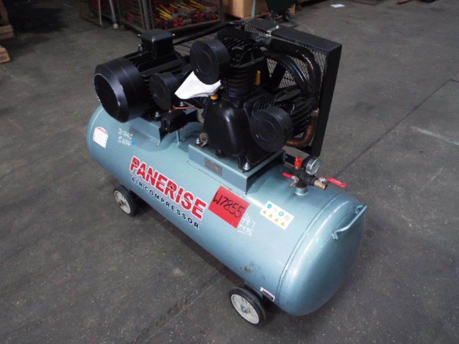 Unused Panerise PW3090A-300 10HP Air Compressor - Image 3 of 14