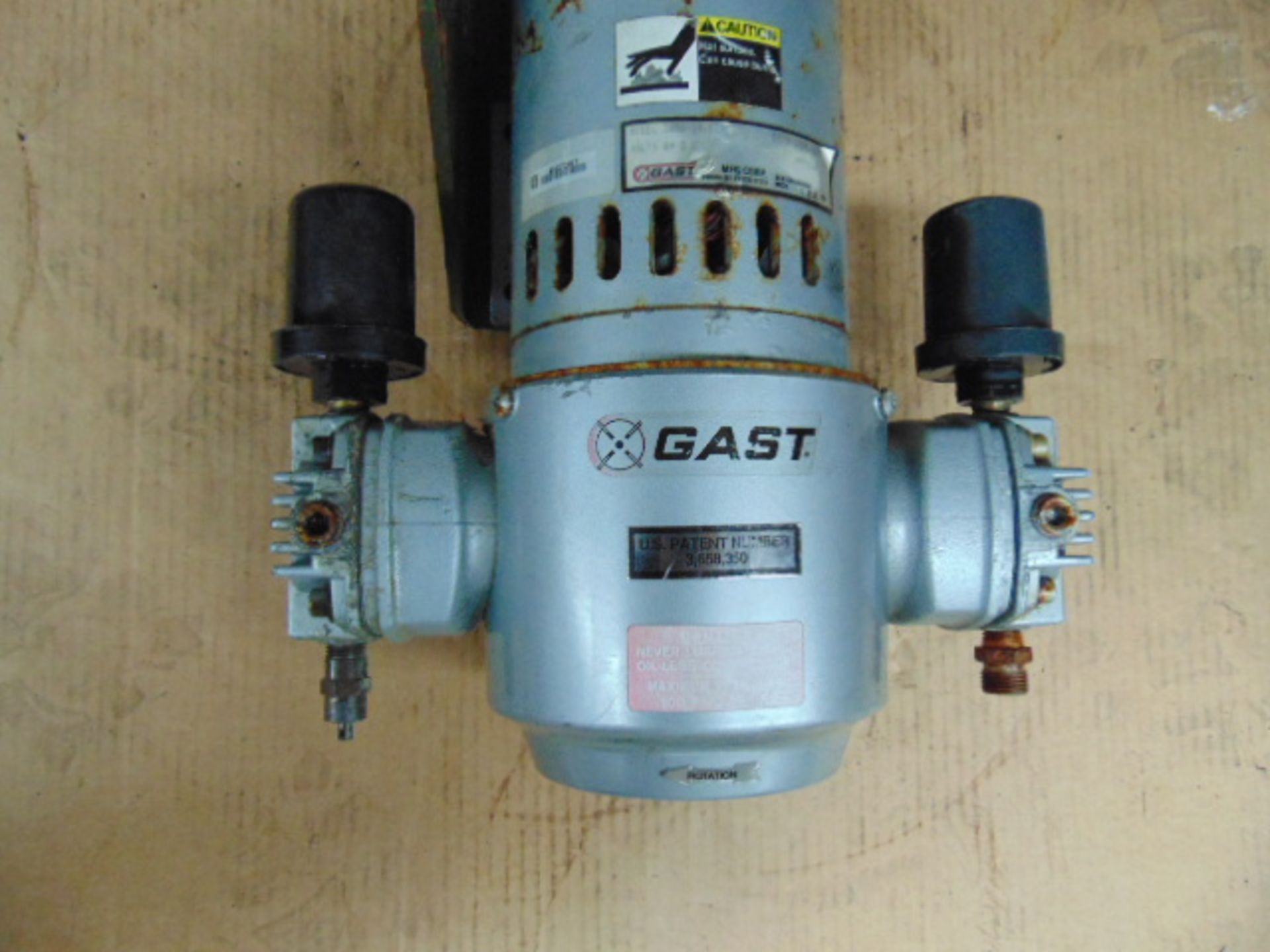 Gast 24V Compressor - Image 2 of 6
