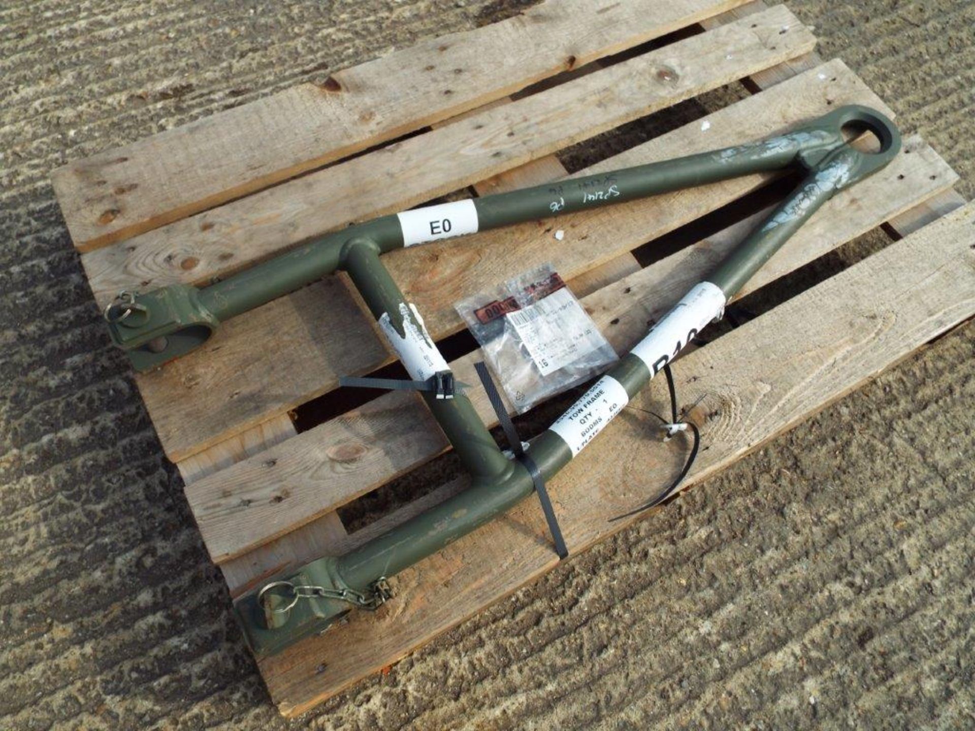 NATO hitch compatible Hagglunds BV206 A Frame